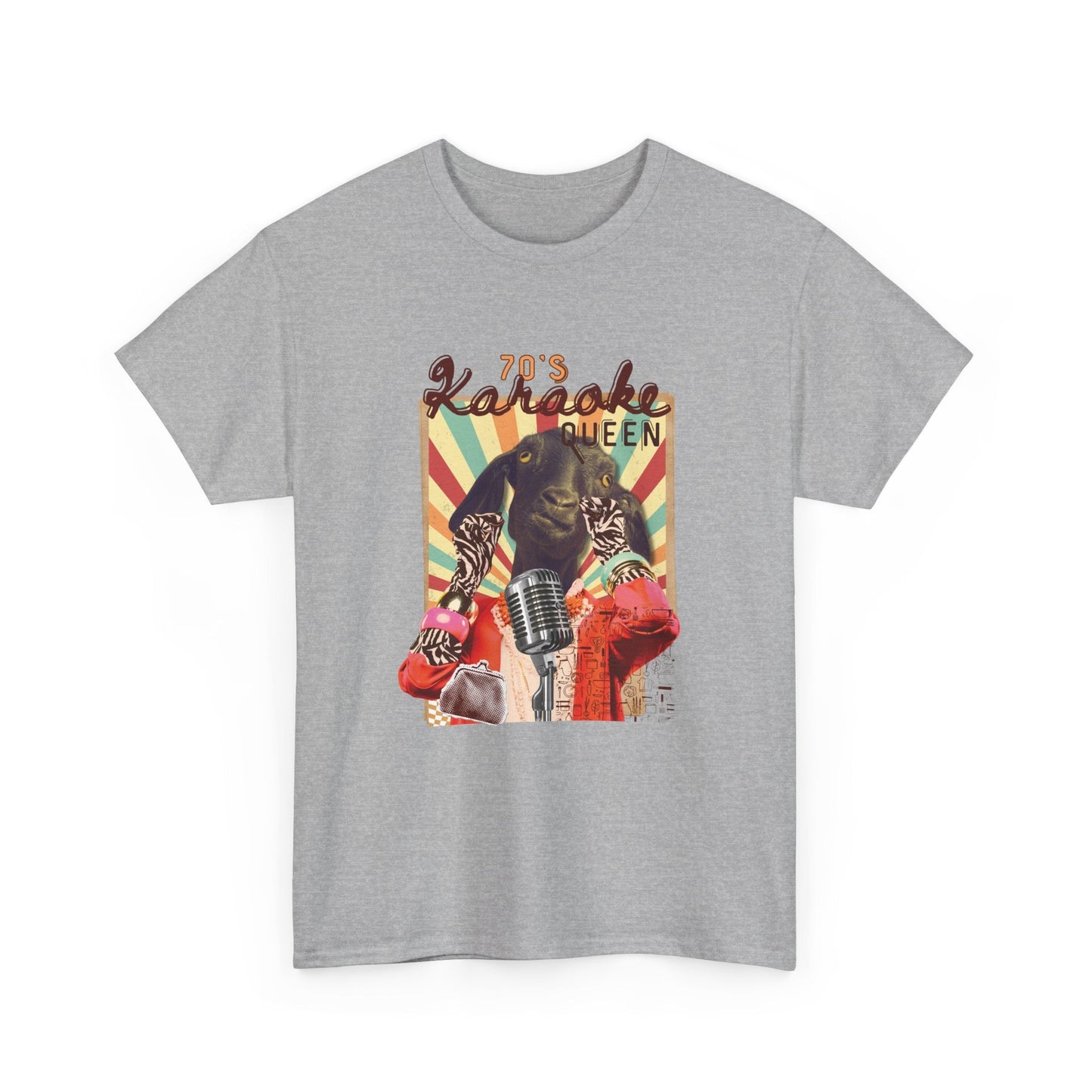 70's Karaoke Queen - custom designed Australian souvenir t shirt - Solei Designs