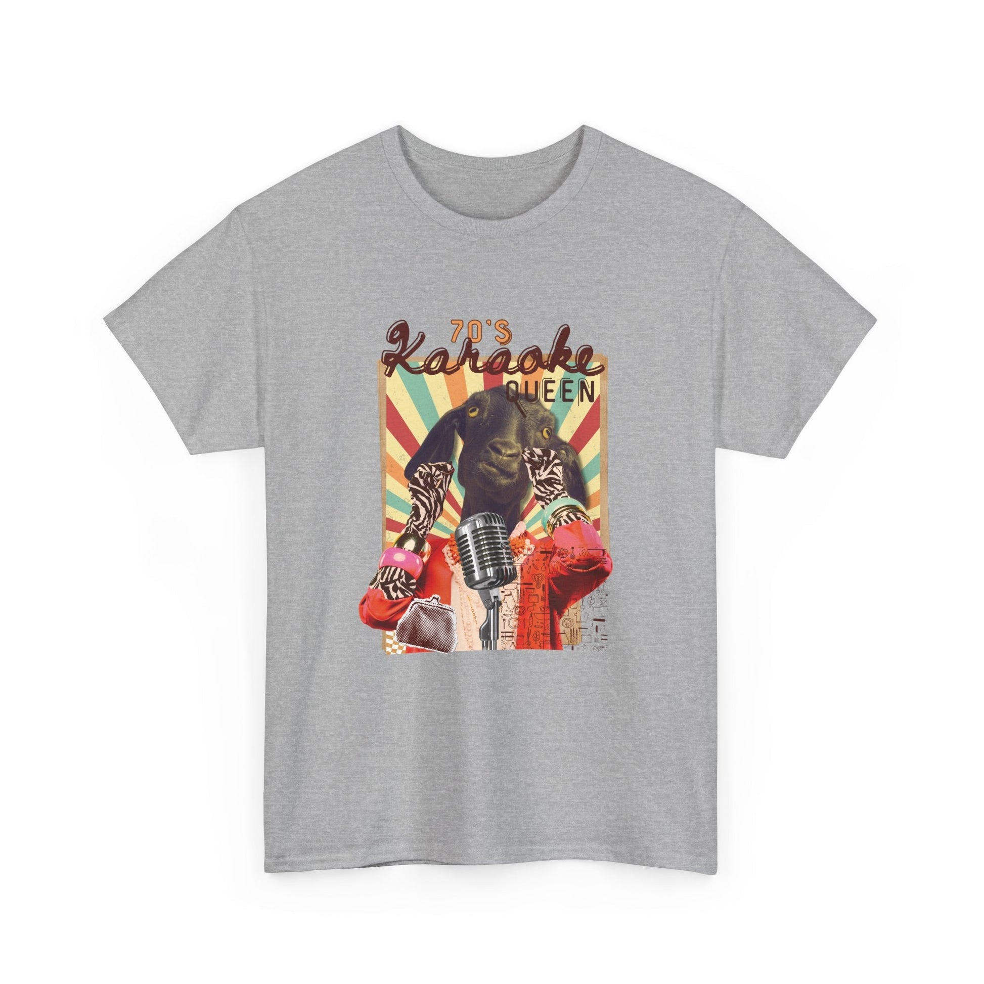 70's Karaoke Queen - custom designed Australian souvenir t shirt - Solei Designs