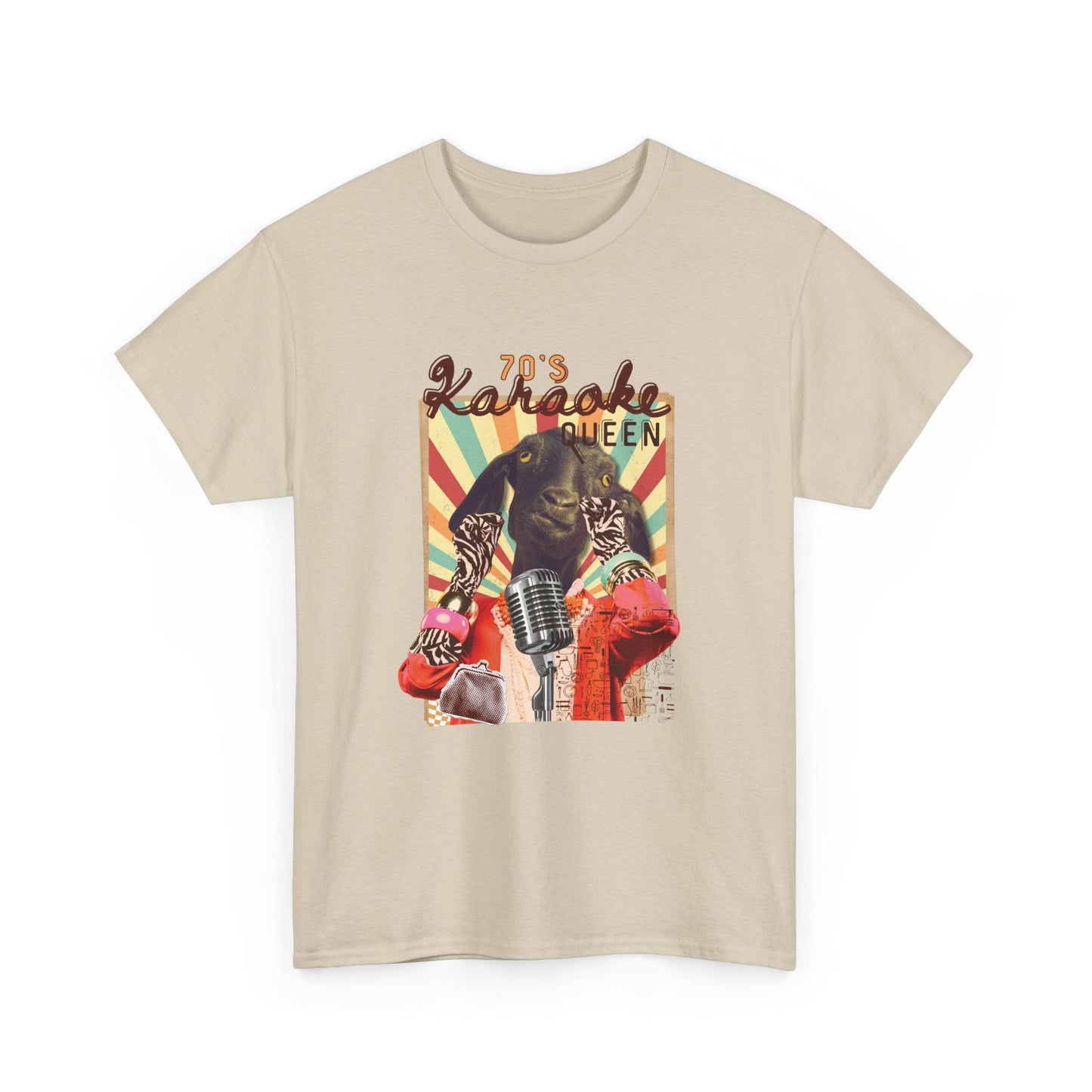 70's Karaoke Queen - custom designed Australian souvenir t shirt - Solei Designs