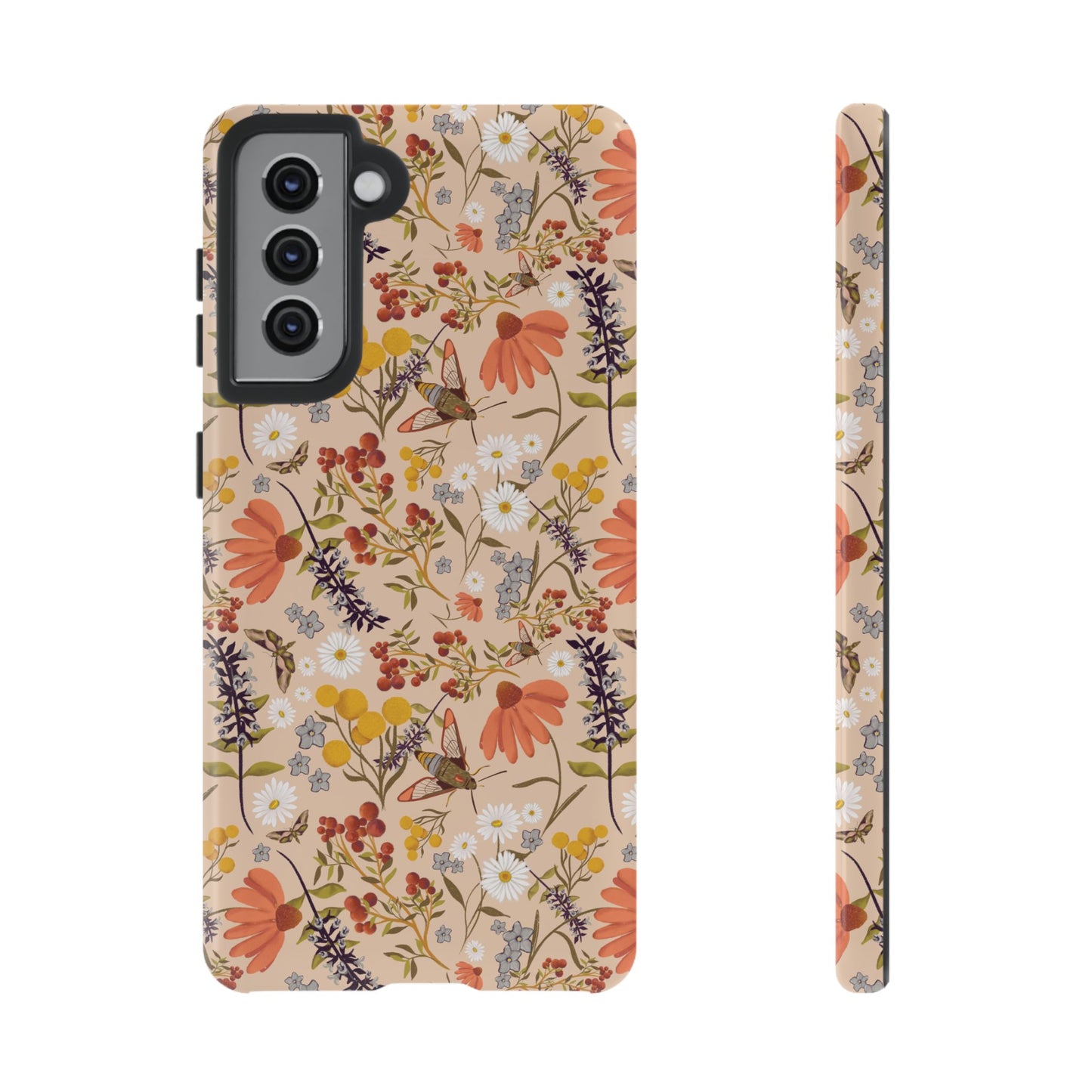 Whimsical Wildflower Design - Phone tough case