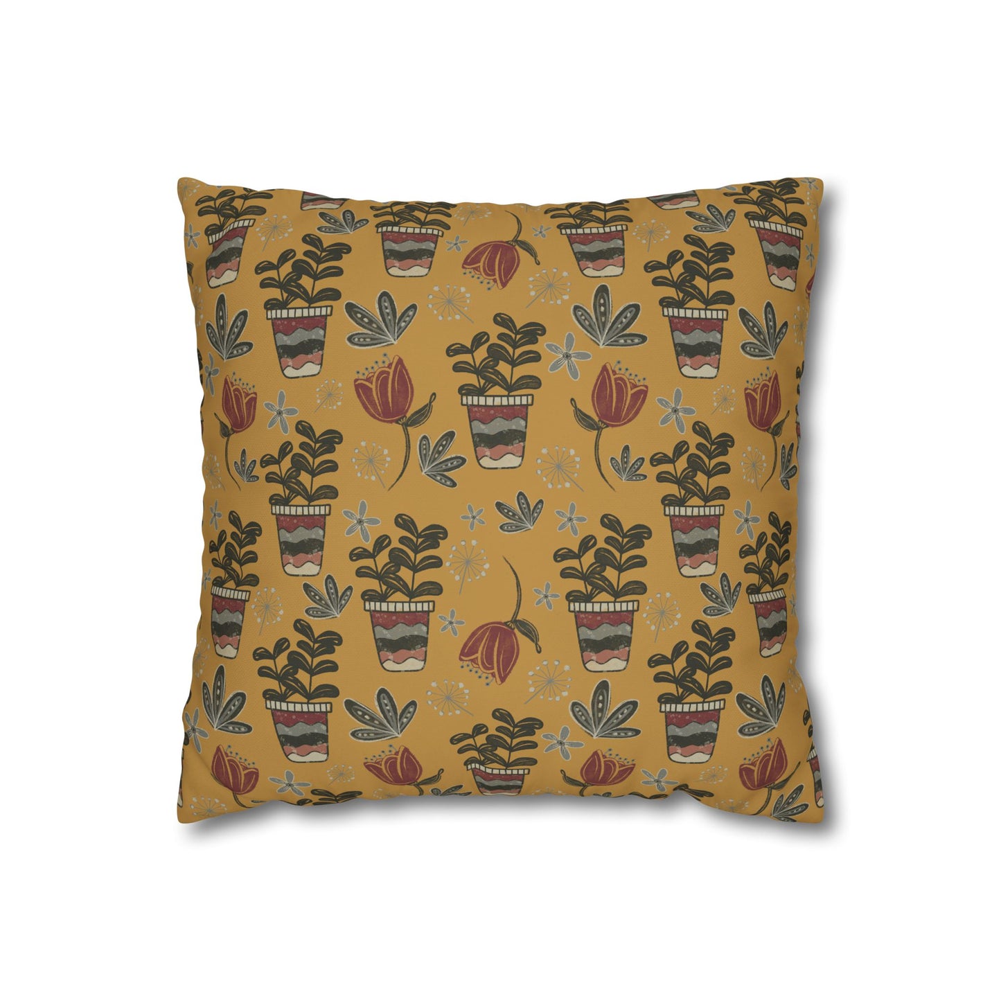 Country Cottage Collection - Cushion with hand drawn artwork - Solei Designs