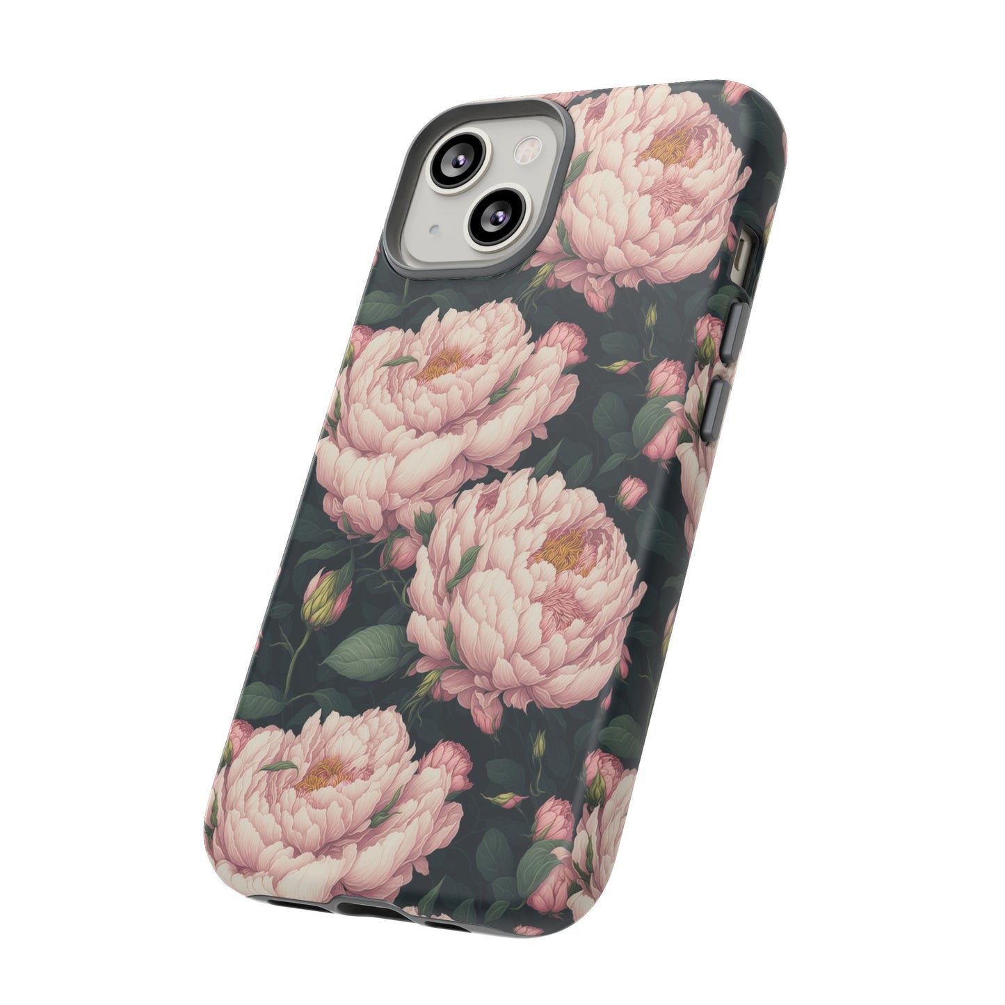 Pink Peony Phone Tough Case