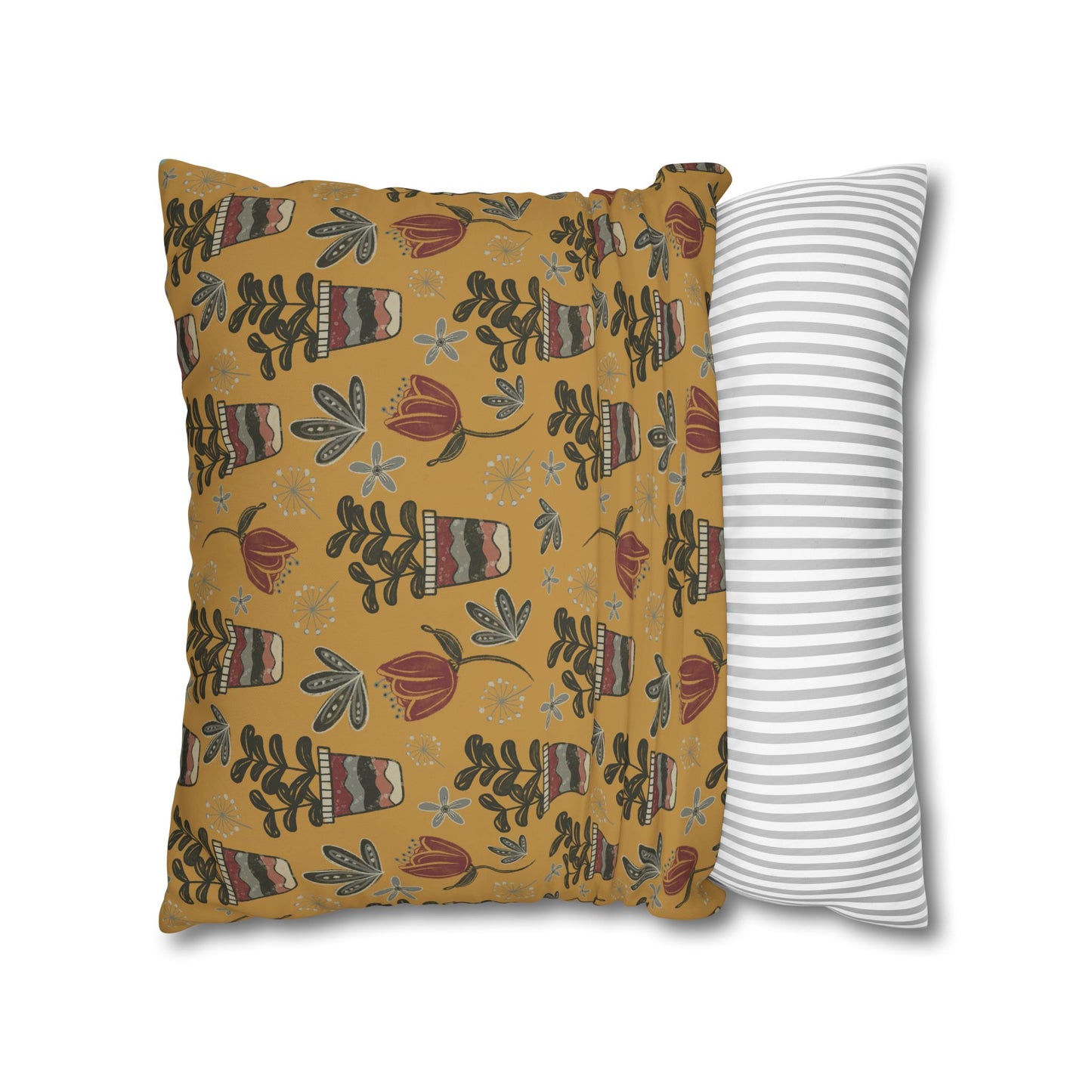 Country Cottage Collection - Cushion with hand drawn artwork - Solei Designs