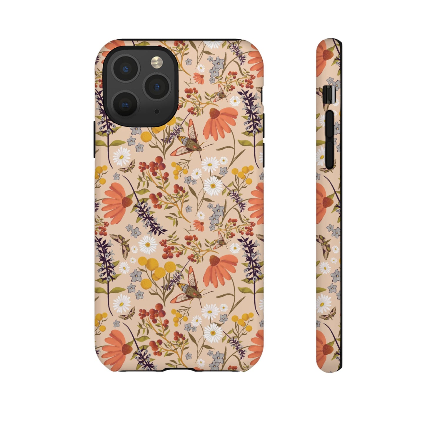 Whimsical Wildflower Design - Phone tough case