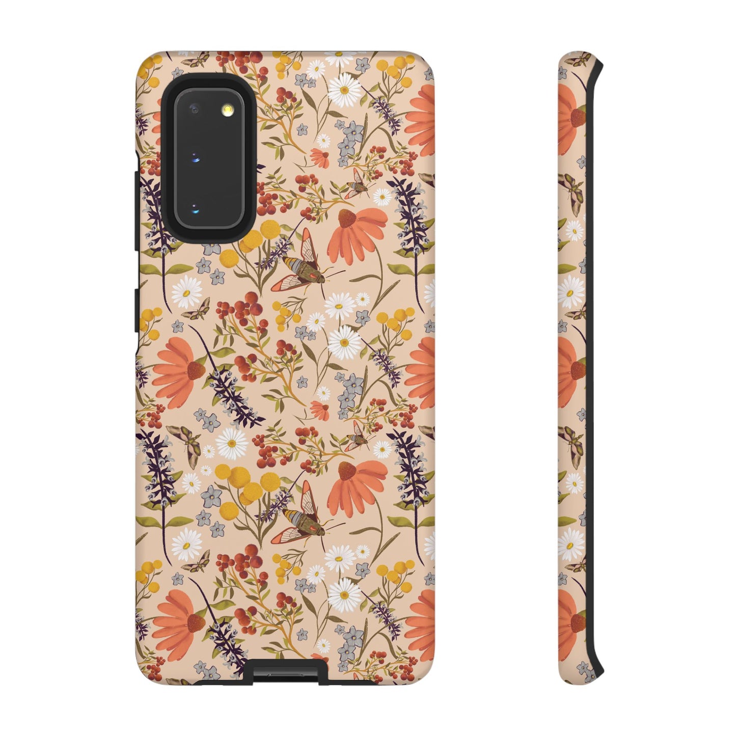 Whimsical Wildflower Design - Phone tough case