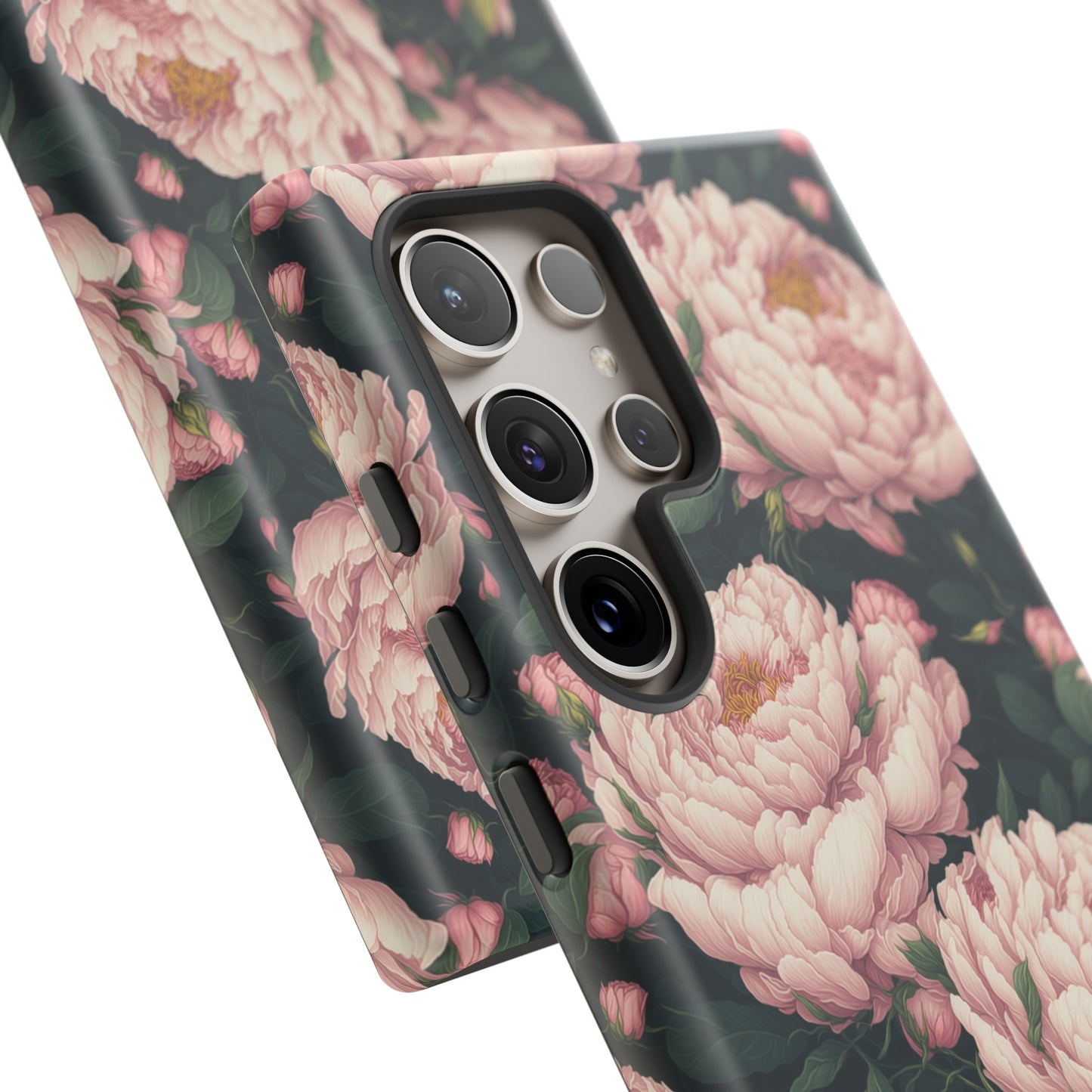 Pink Peony Phone Tough Case