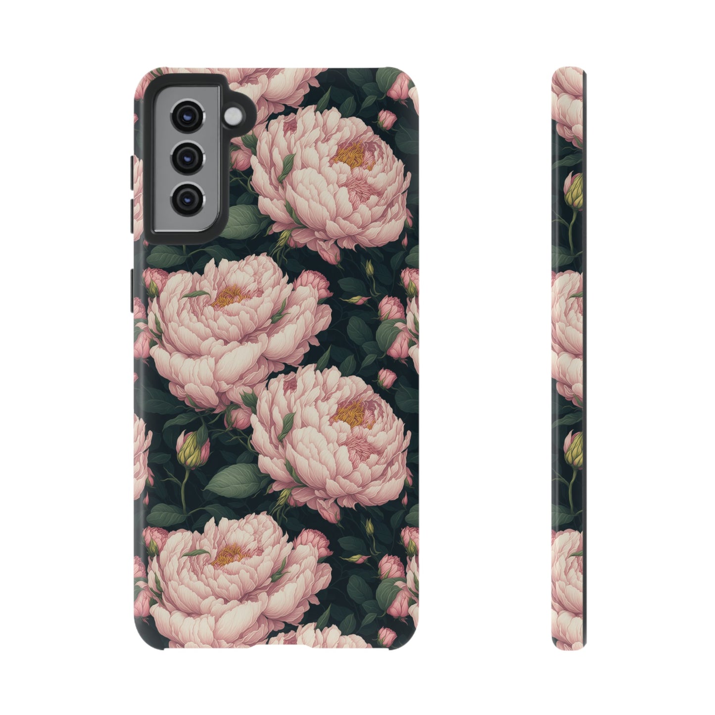 Pink Peony Phone Tough Case