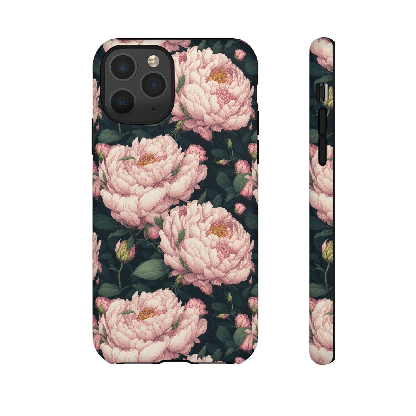 Pink Peony Phone Tough Case