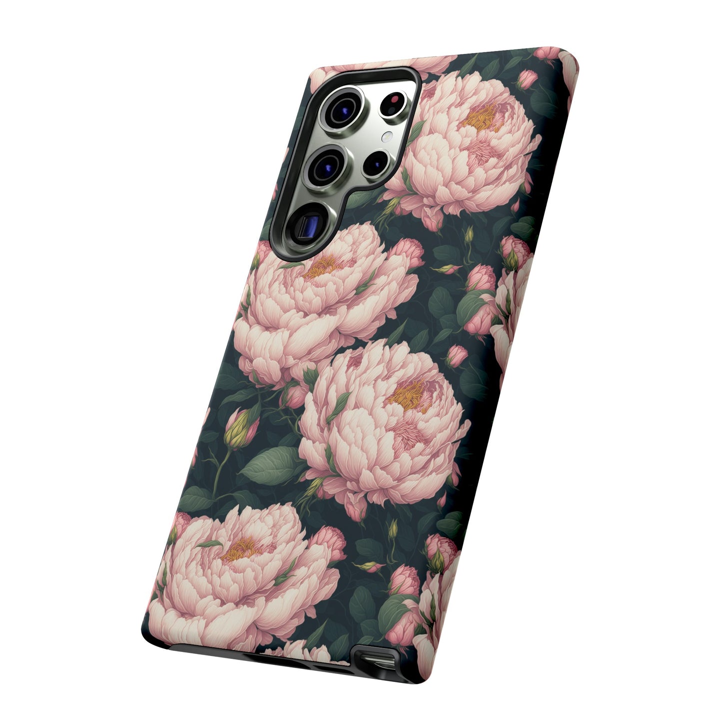 Pink Peony Phone Tough Case