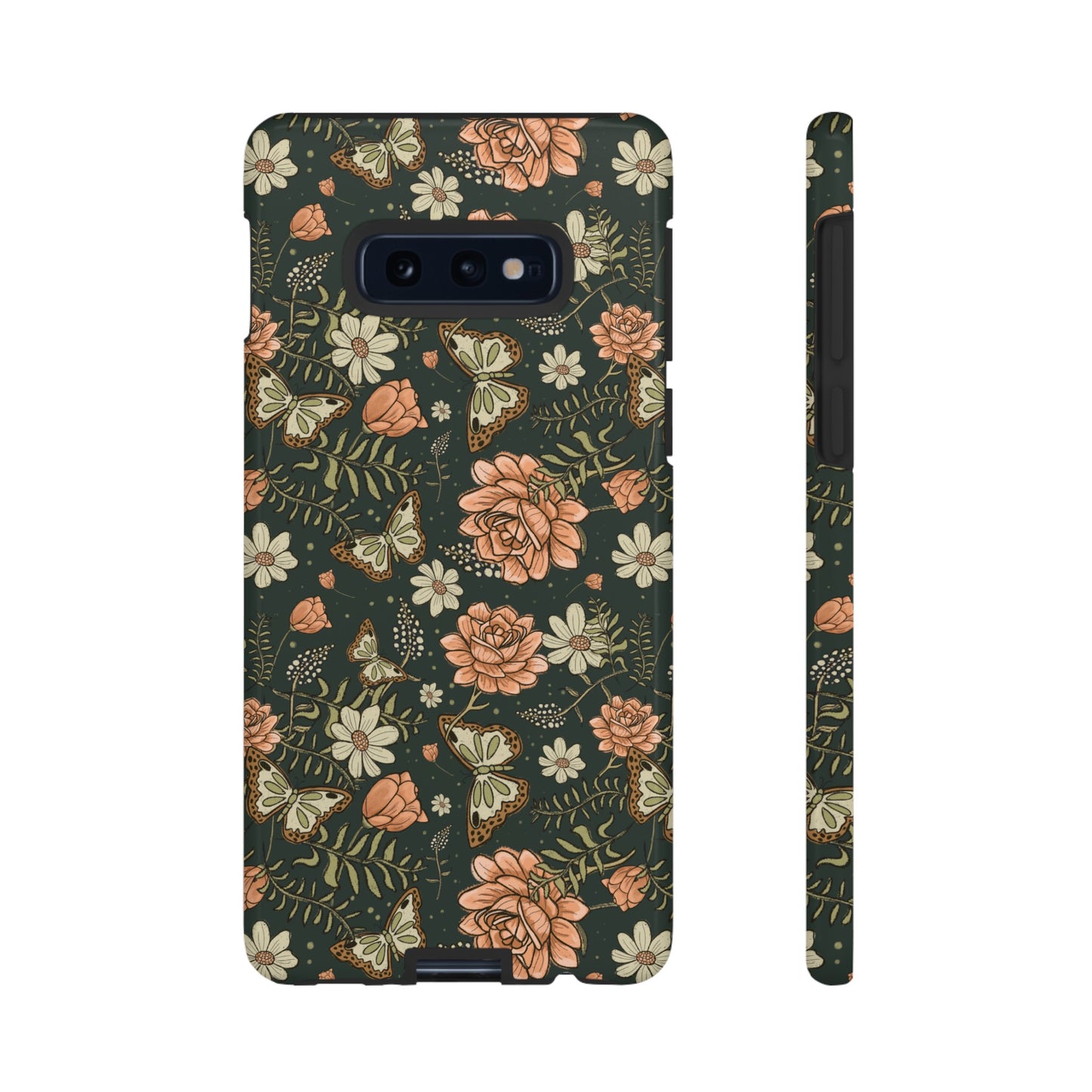 Vintage Rose hand crafted design for phone tough case