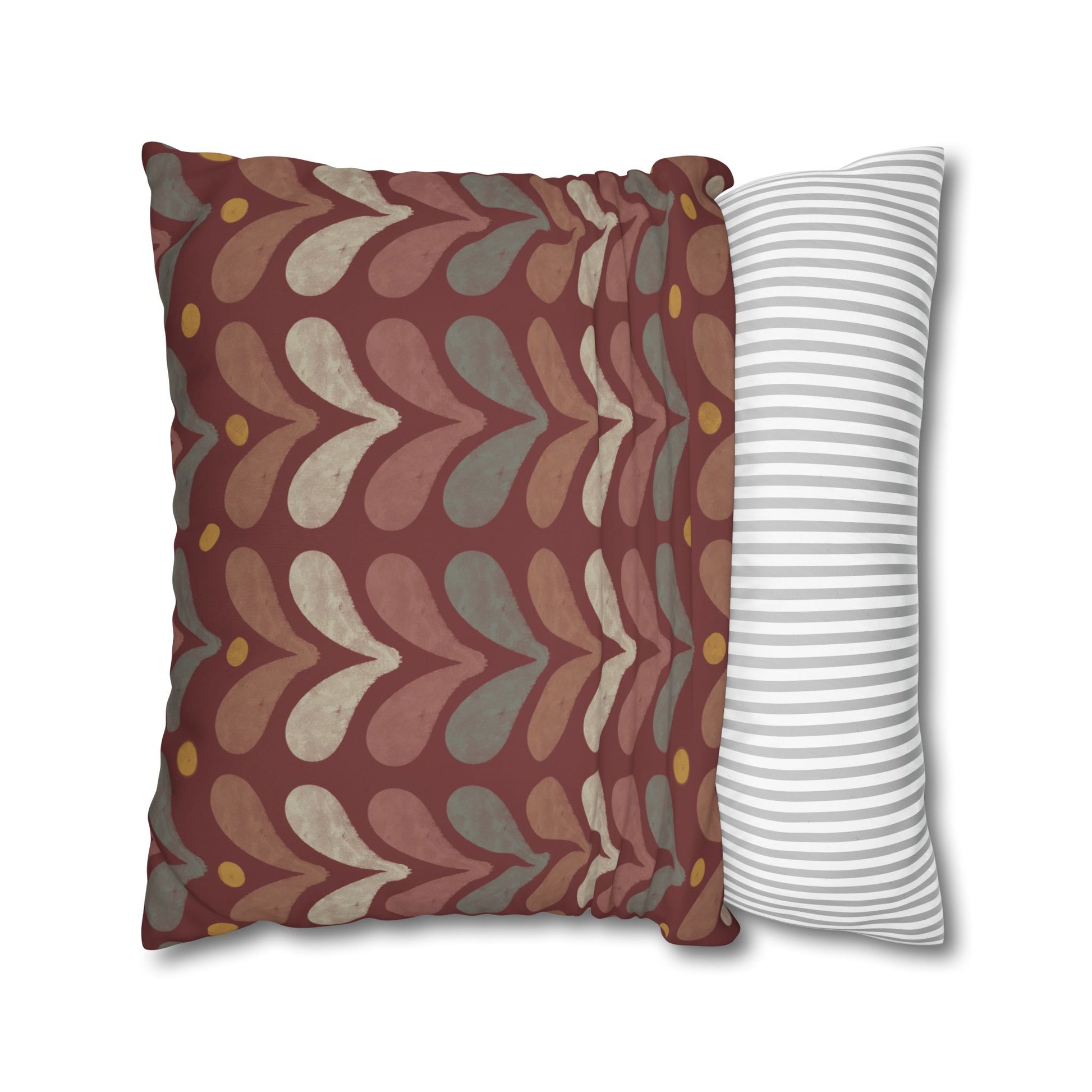 Country Cottage Design - Cushion with hand drawn artwork - Solei Designs