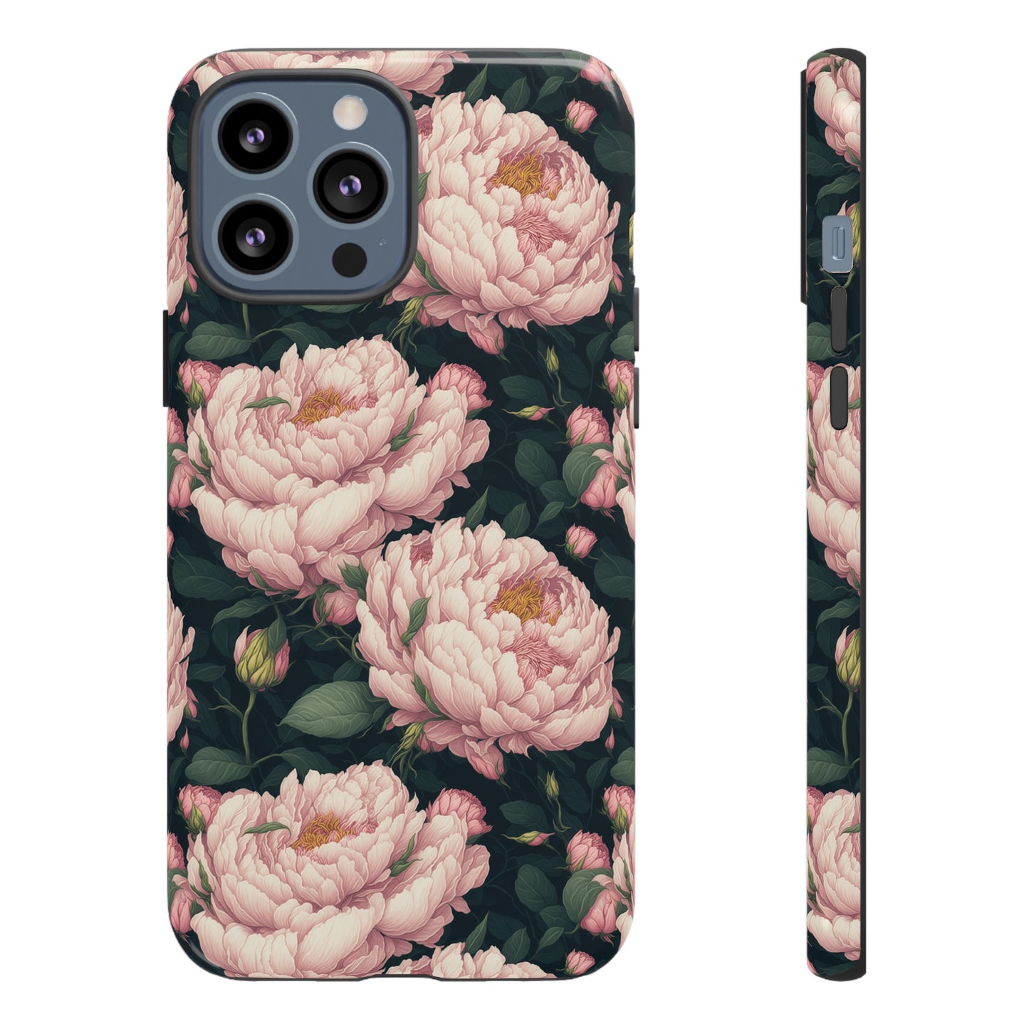 Pink Peony Phone Tough Case