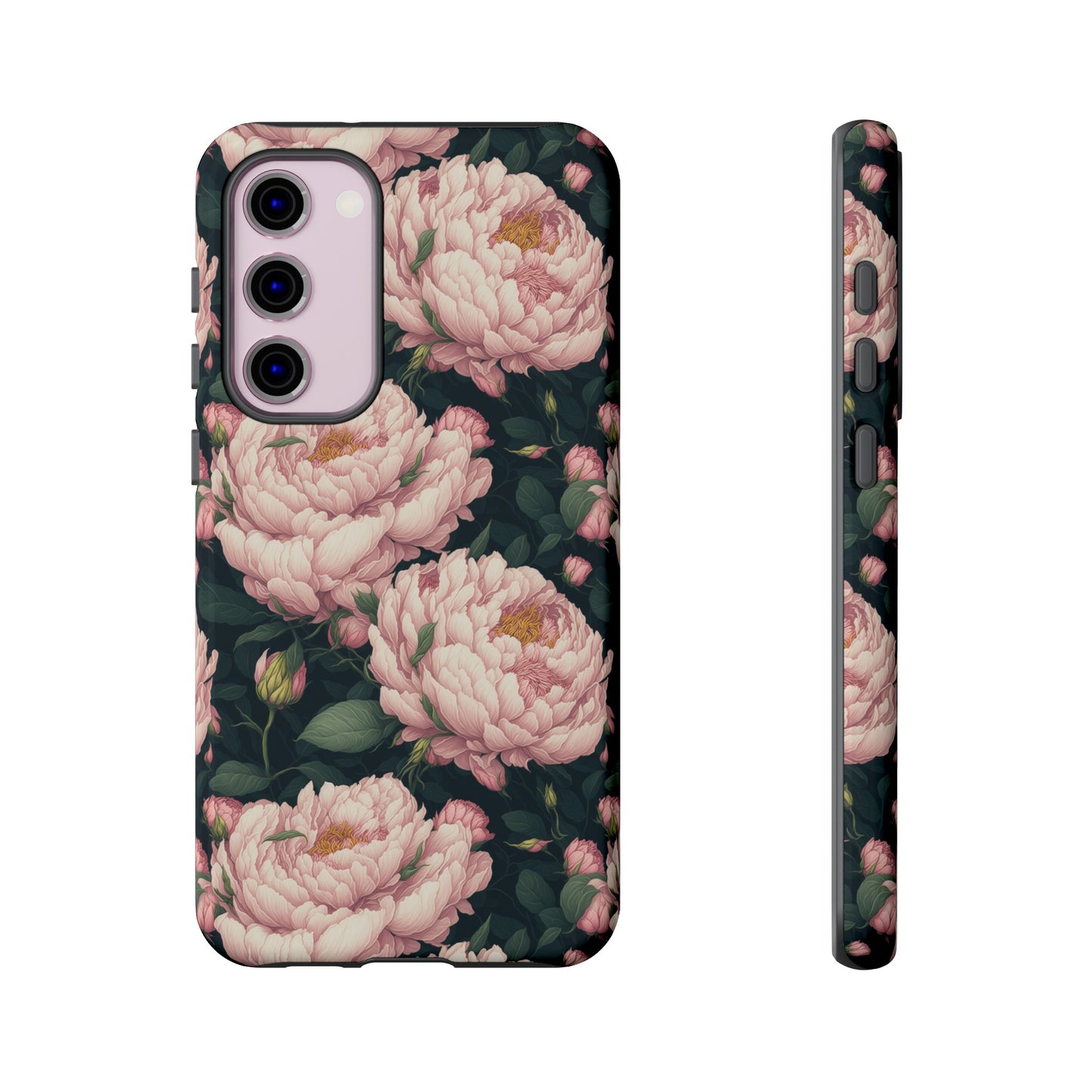 Pink Peony Phone Tough Case