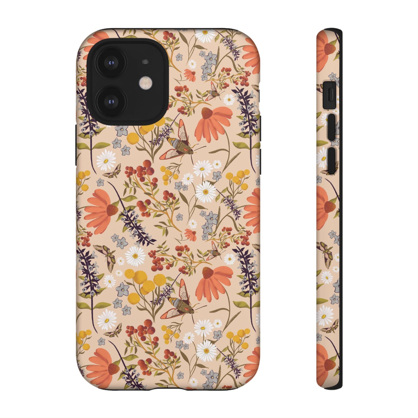 Whimsical Wildflower Design - Phone tough case