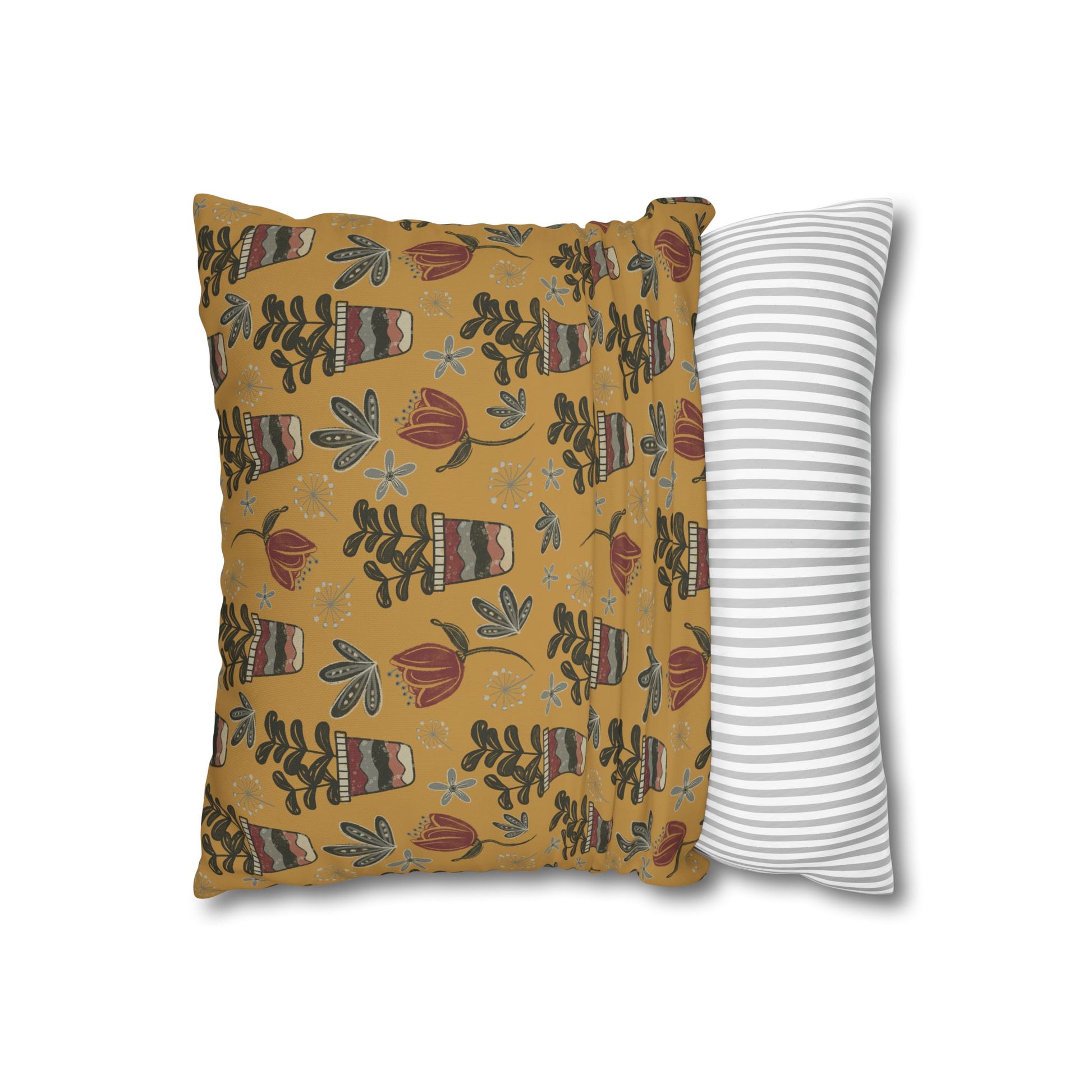 Country Cottage Collection - Cushion with hand drawn artwork - Solei Designs