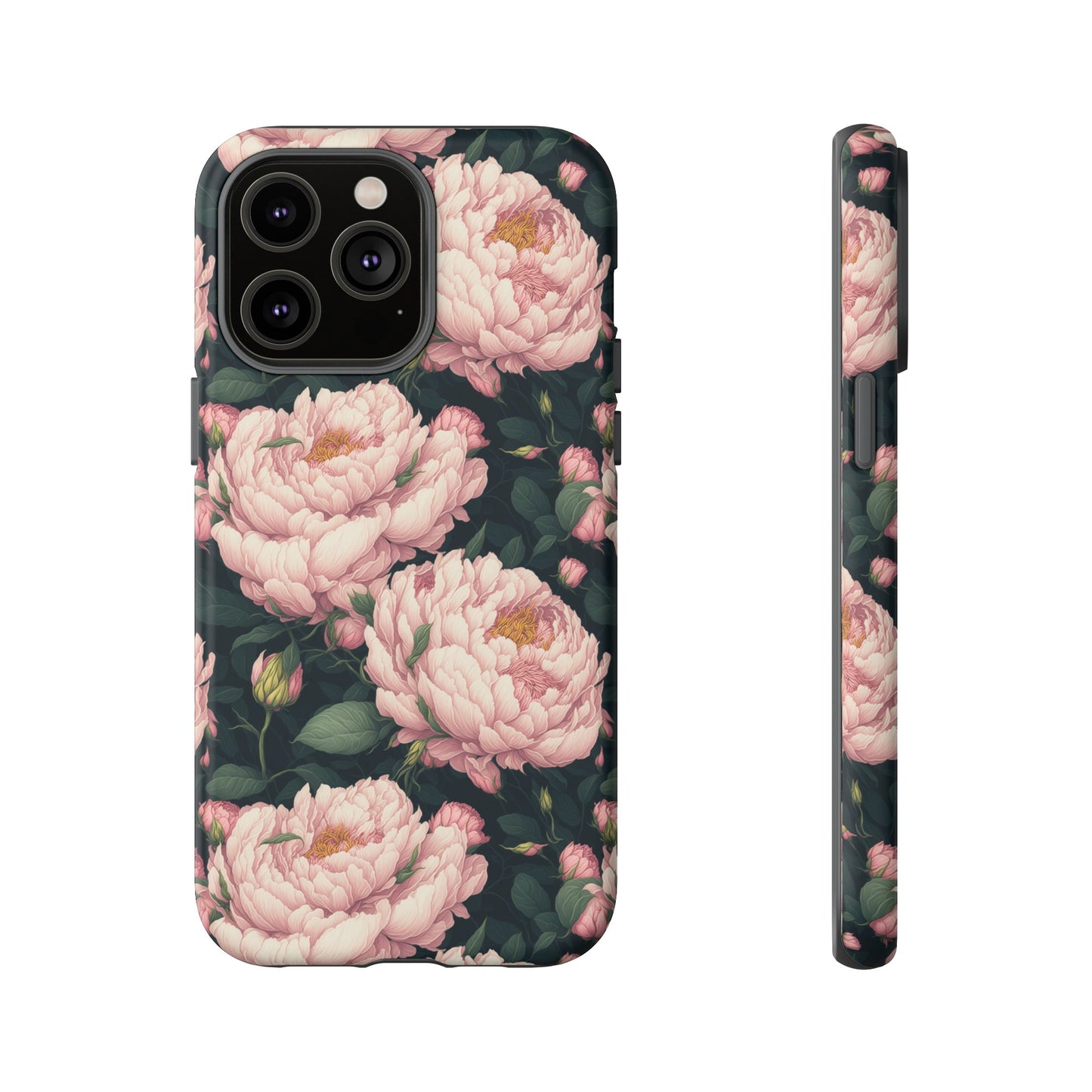 Pink Peony Phone Tough Case