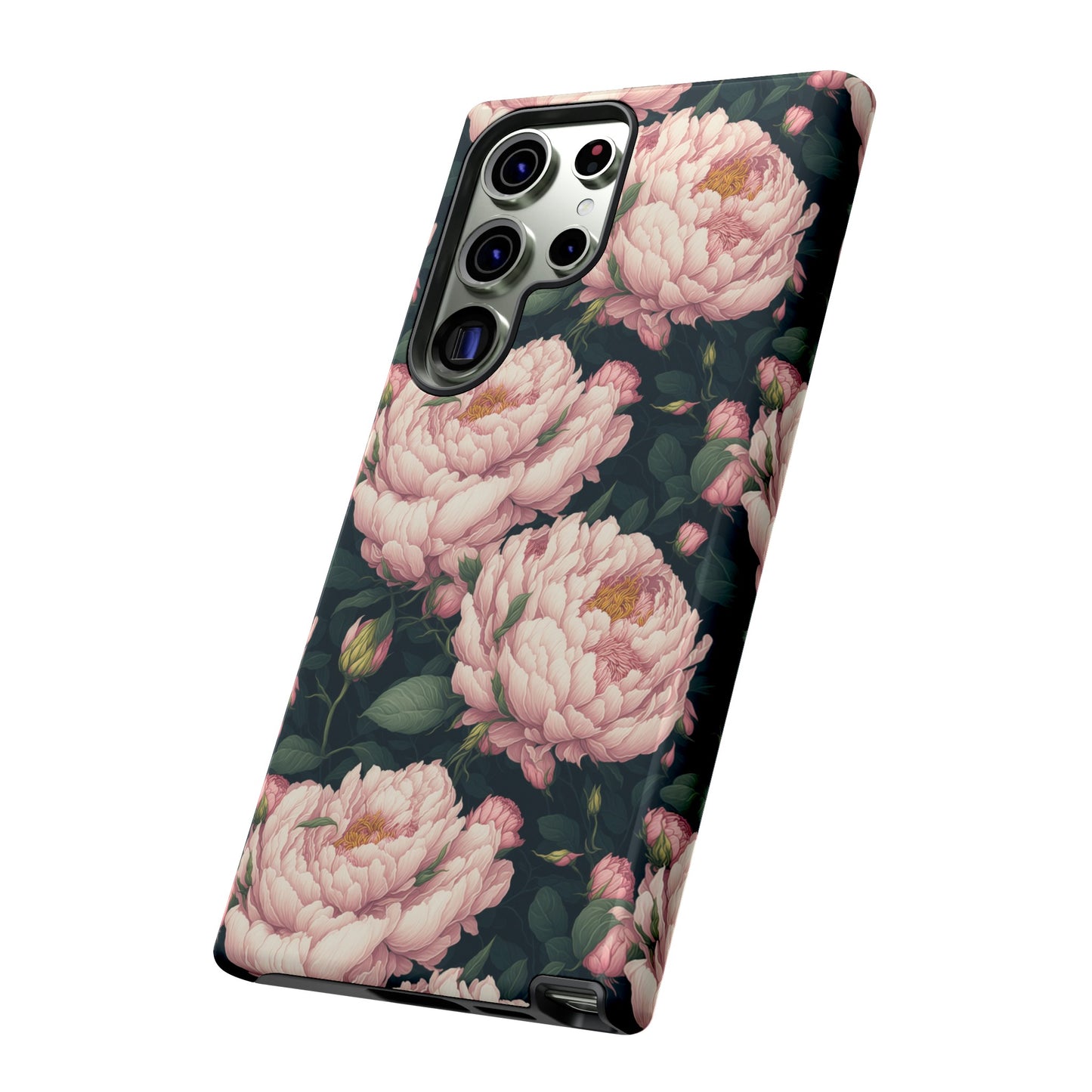 Pink Peony Phone Tough Case