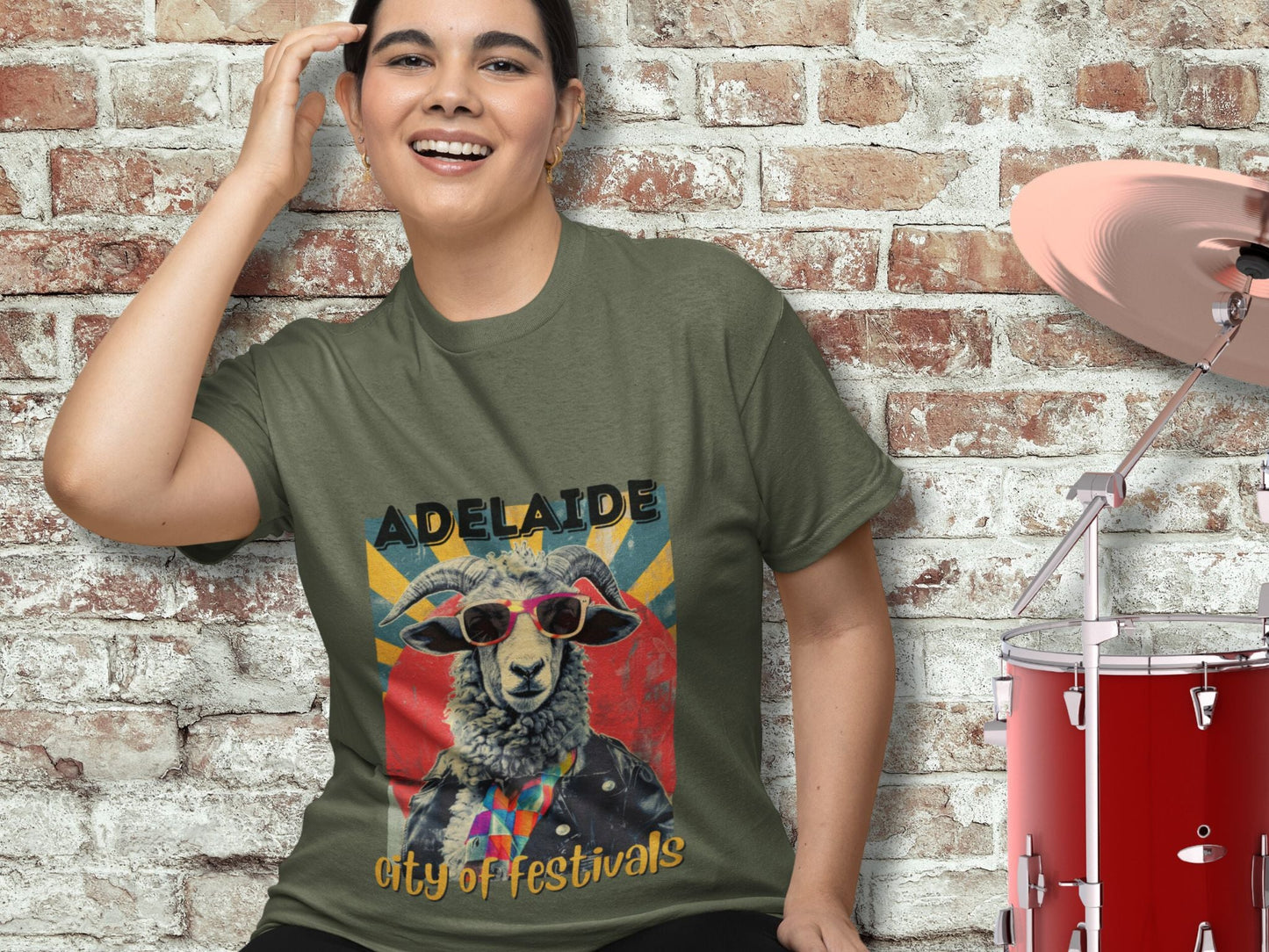 Adelaide Souvenir t shirt custom design, Australian t shirt designs - Solei Designs