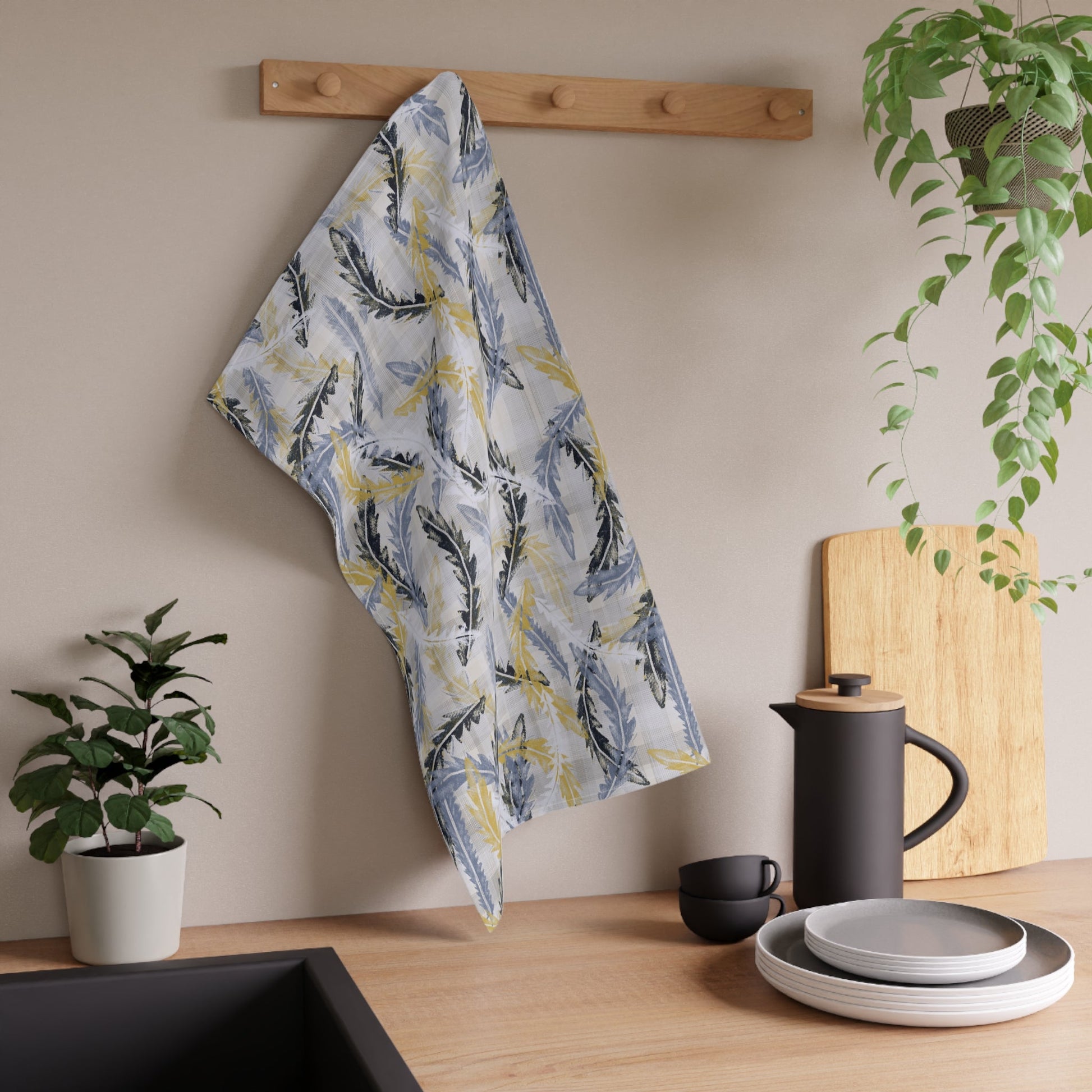 Banksia Blue Collection - 100% Cotton Kitchen Tea Towel - Solei Designs