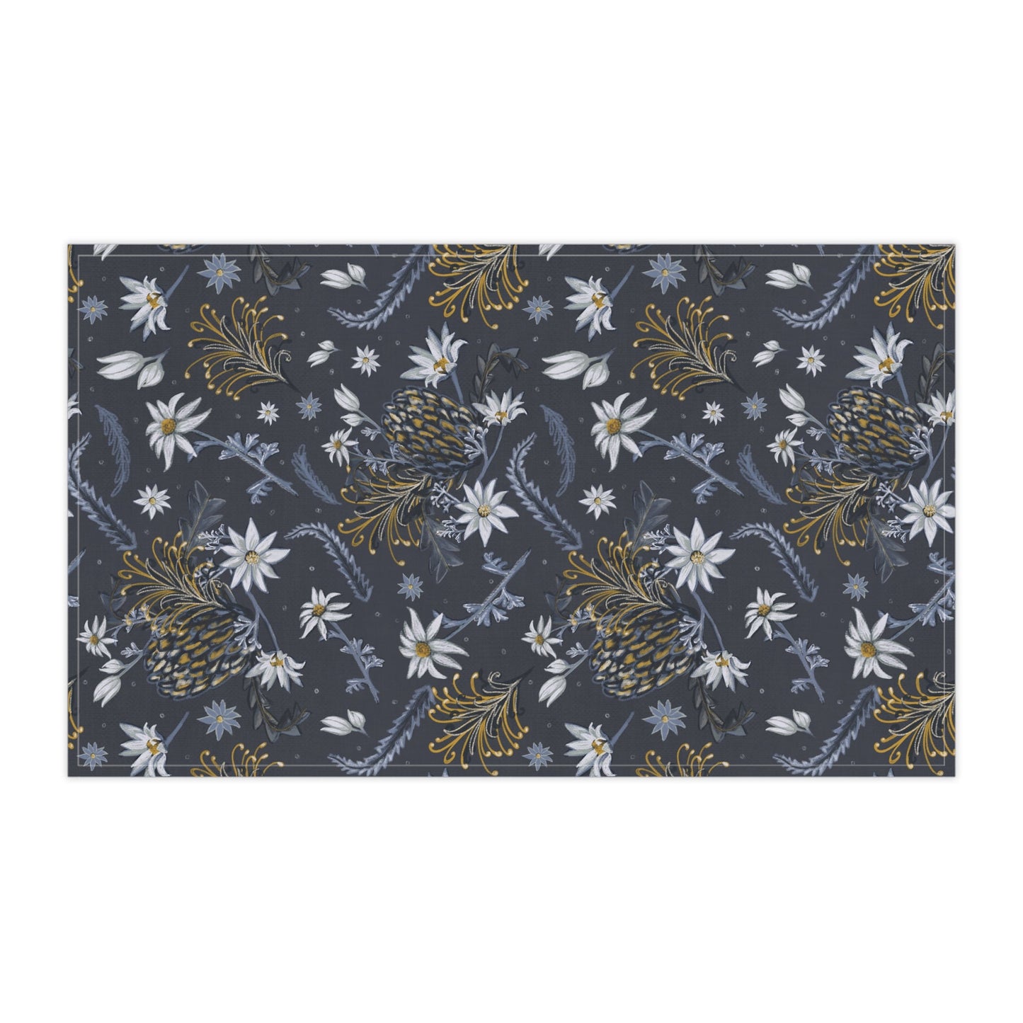 Banksia Blue Collection - 100% Cotton Kitchen Tea Towel - Solei Designs