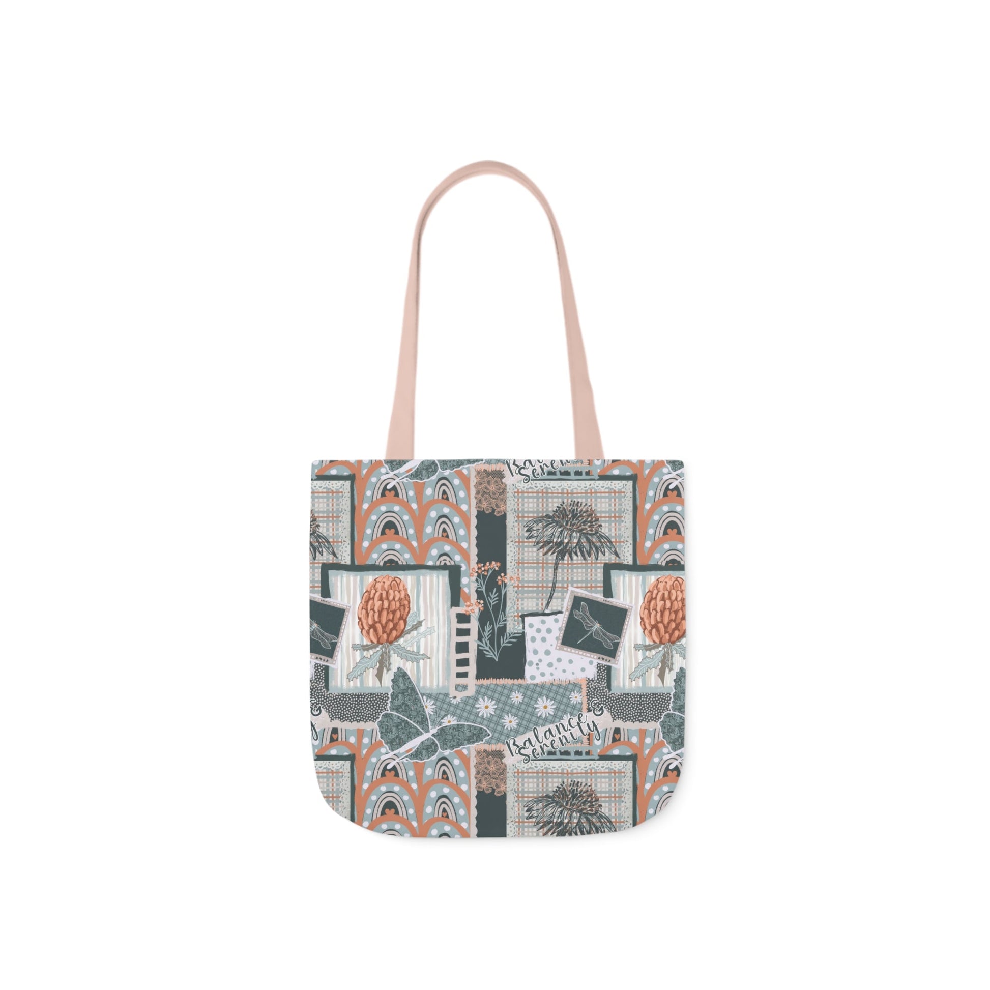 Canvas Tote Bag - Hand drawn artwork - Solei Designs