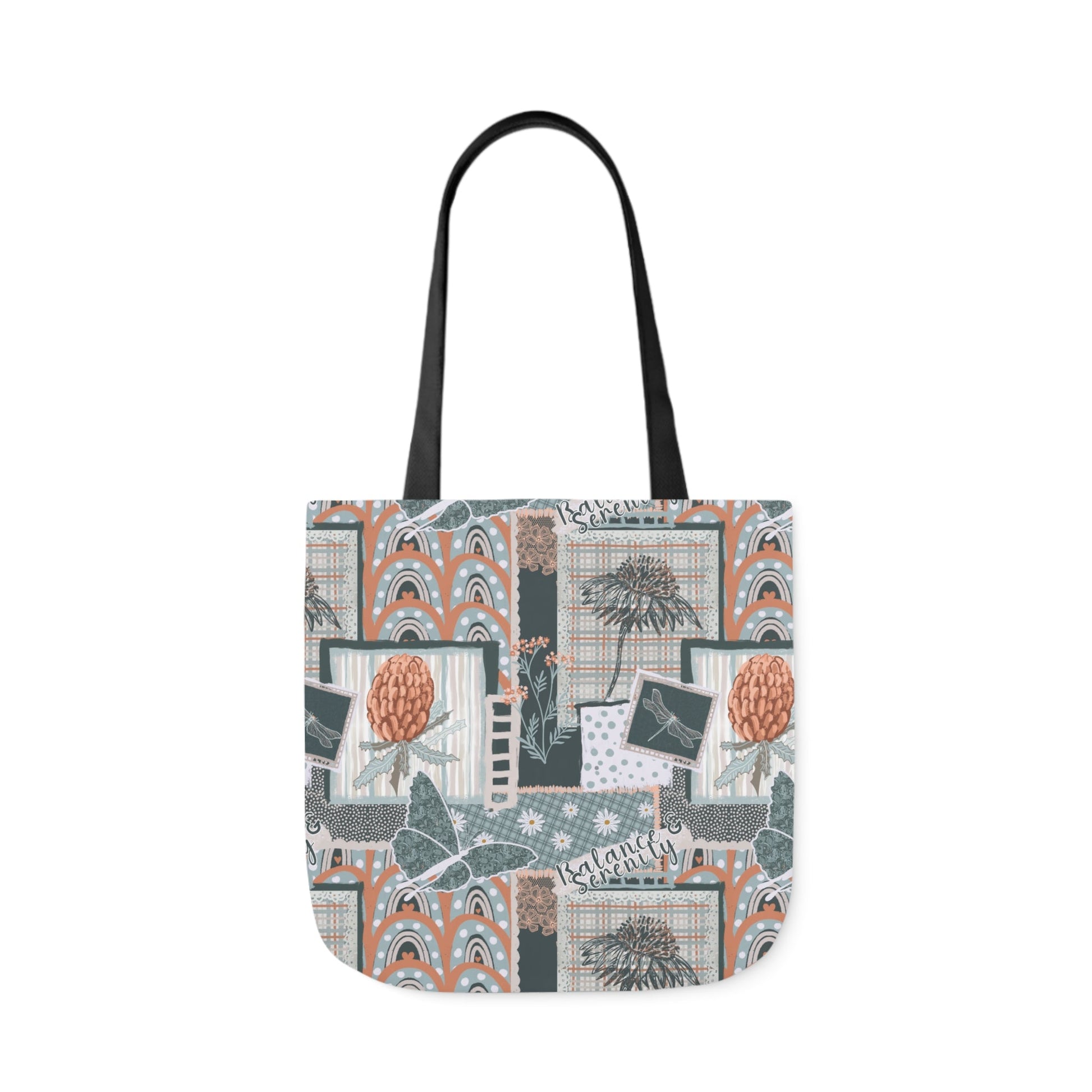 Canvas Tote Bag - Hand drawn artwork - Solei Designs