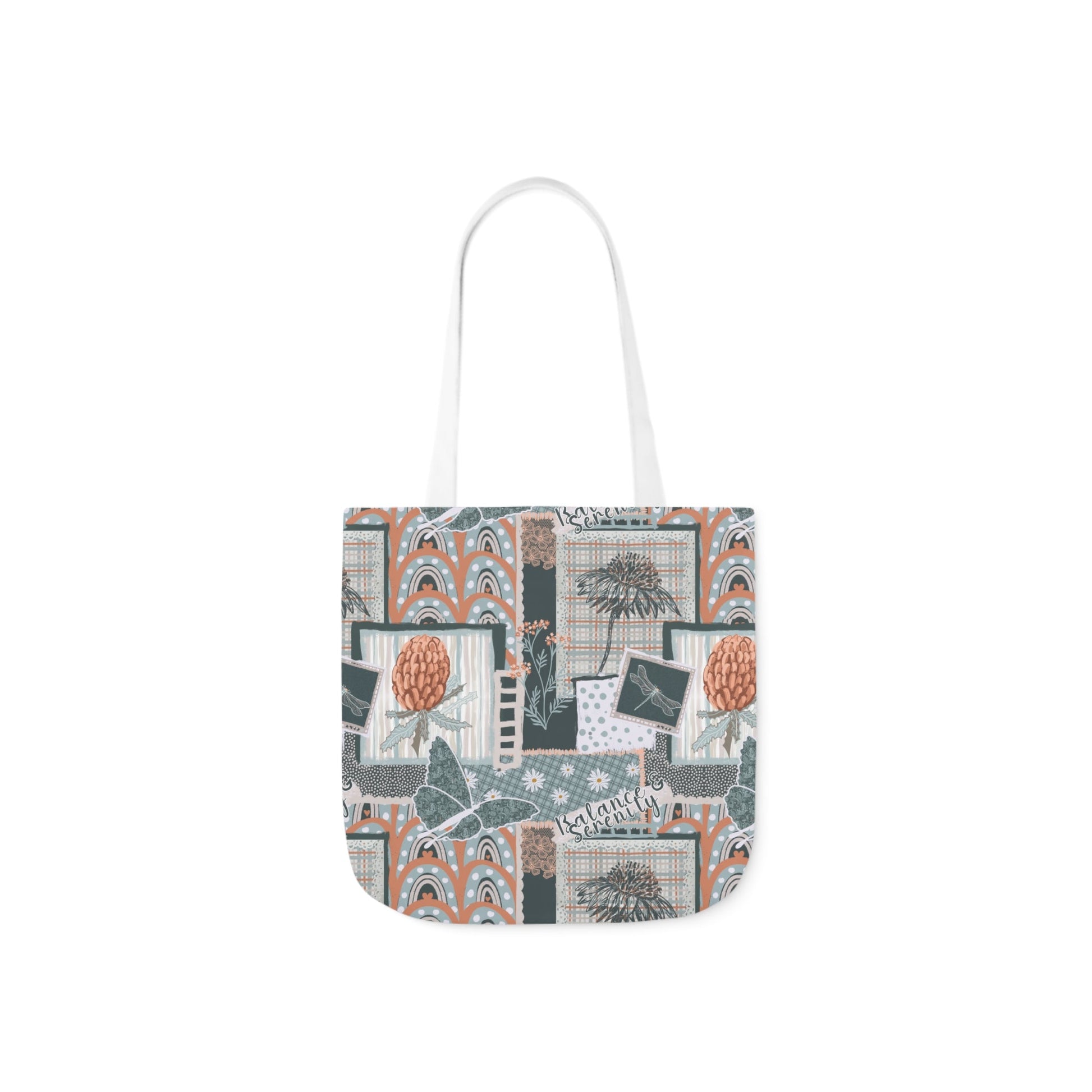 Canvas Tote Bag - Hand drawn artwork - Solei Designs