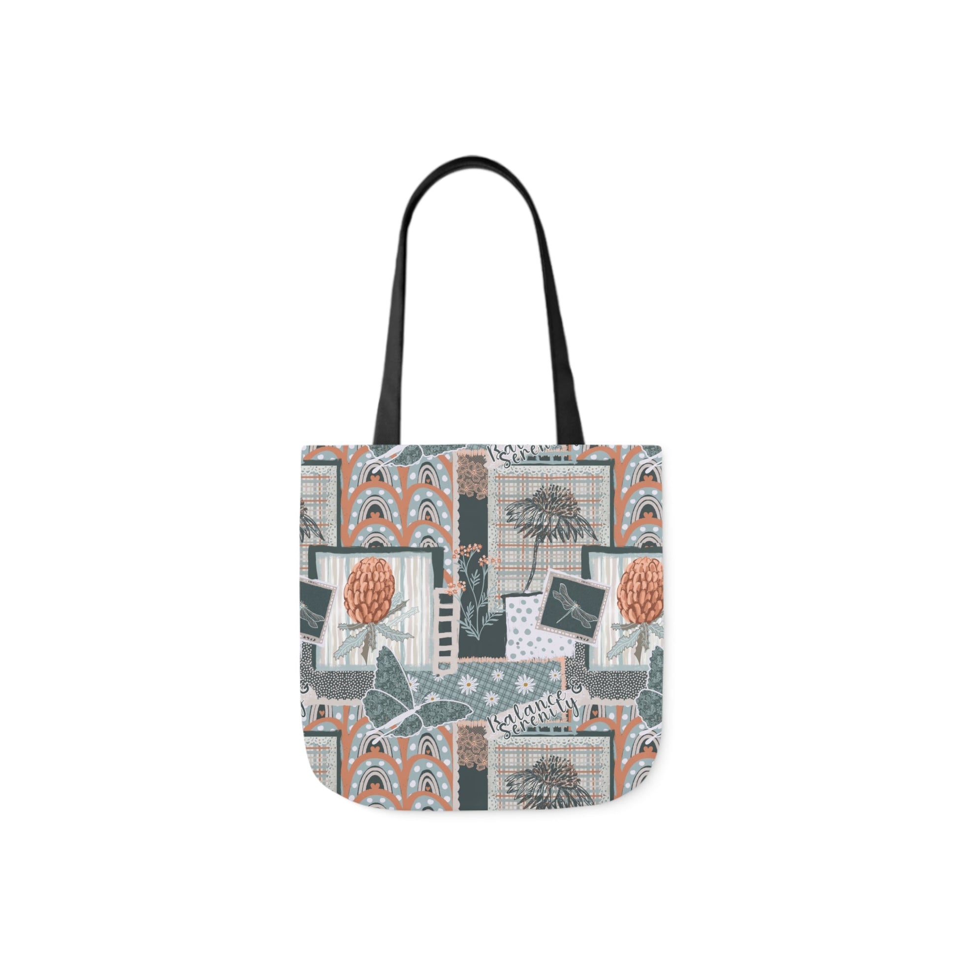 Canvas Tote Bag - Hand drawn artwork - Solei Designs