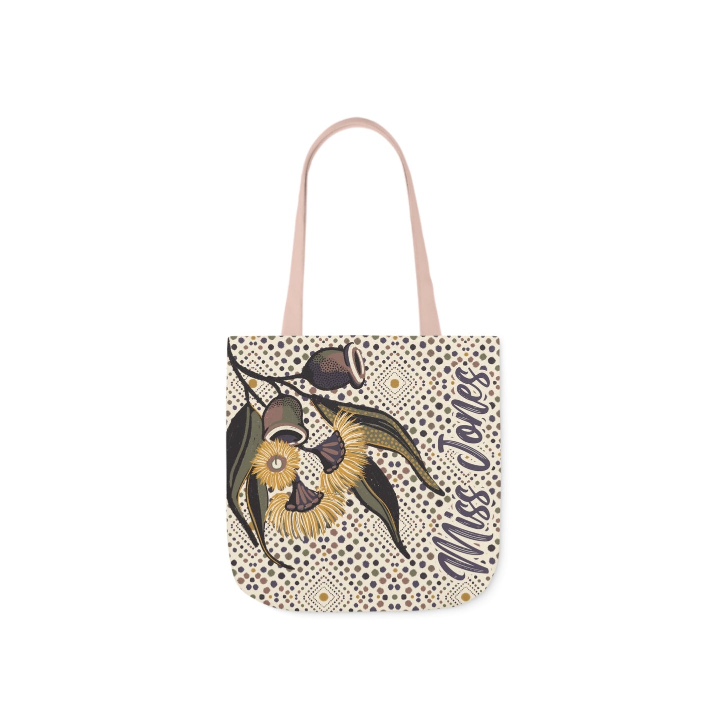 Canvas Tote Bag - Hand drawn artwork and personalised gift idea - Solei Designs