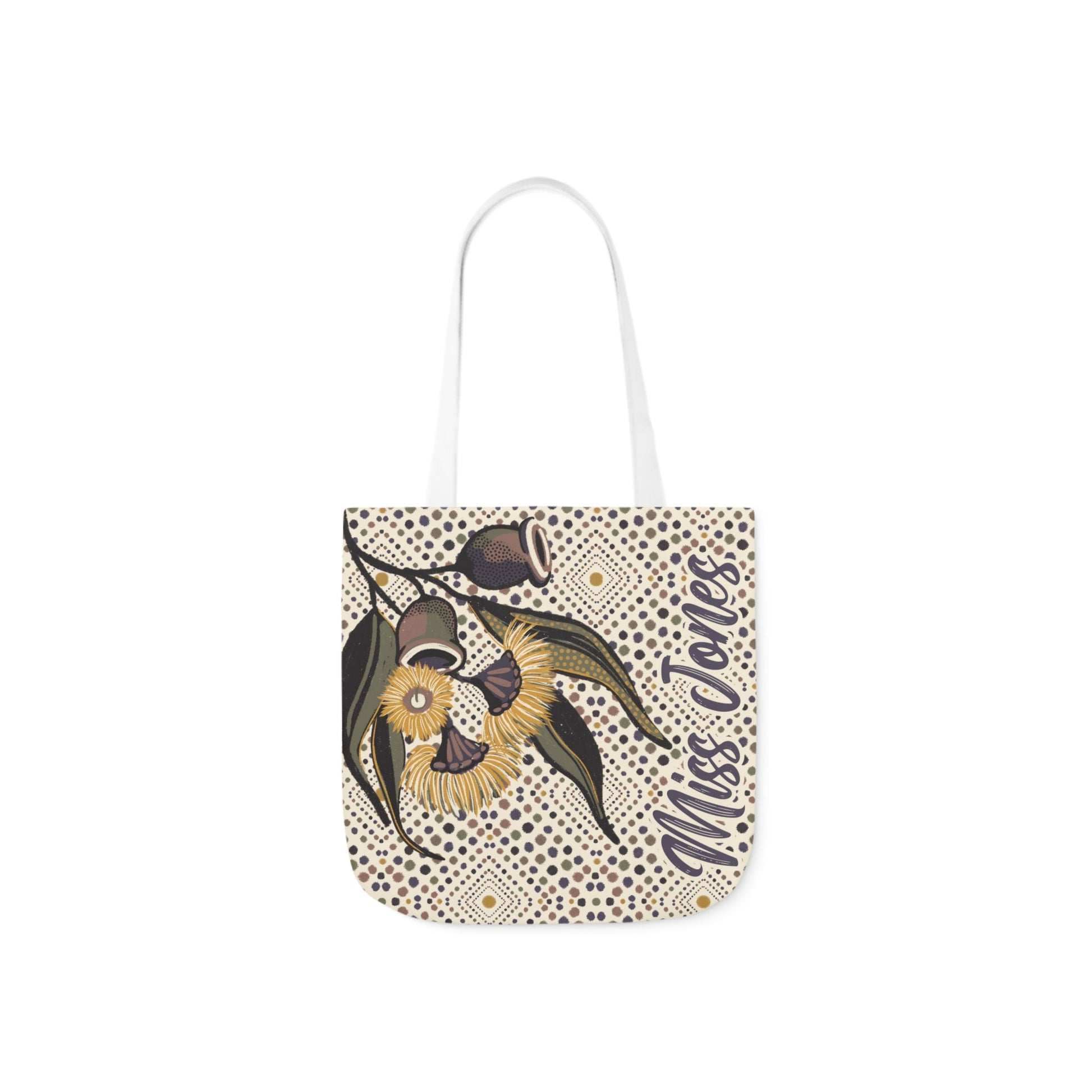 Canvas Tote Bag - Hand drawn artwork and personalised gift idea - Solei Designs