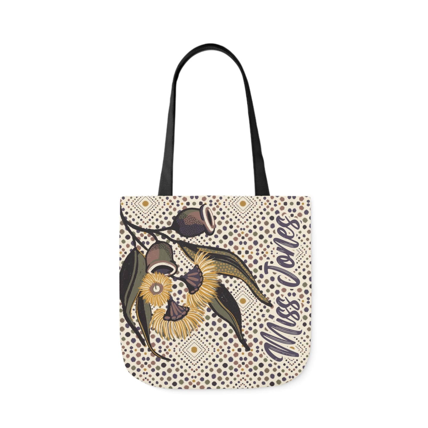 Canvas Tote Bag - Hand drawn artwork and personalised gift idea - Solei Designs