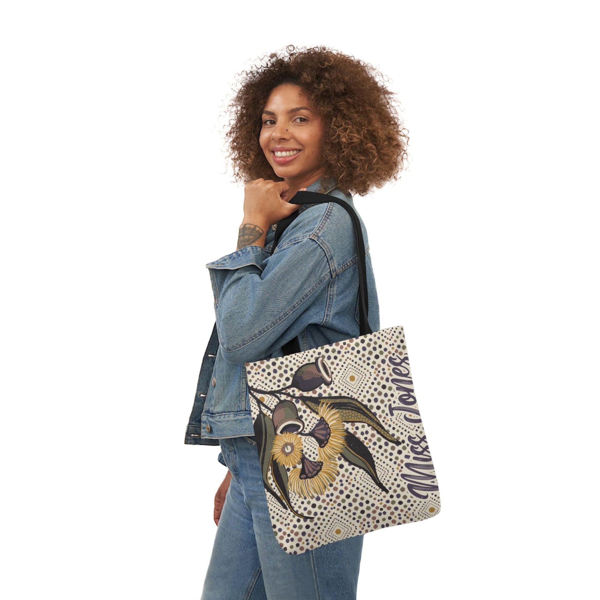 Canvas Tote Bag - Hand drawn artwork and personalised gift idea - Solei Designs