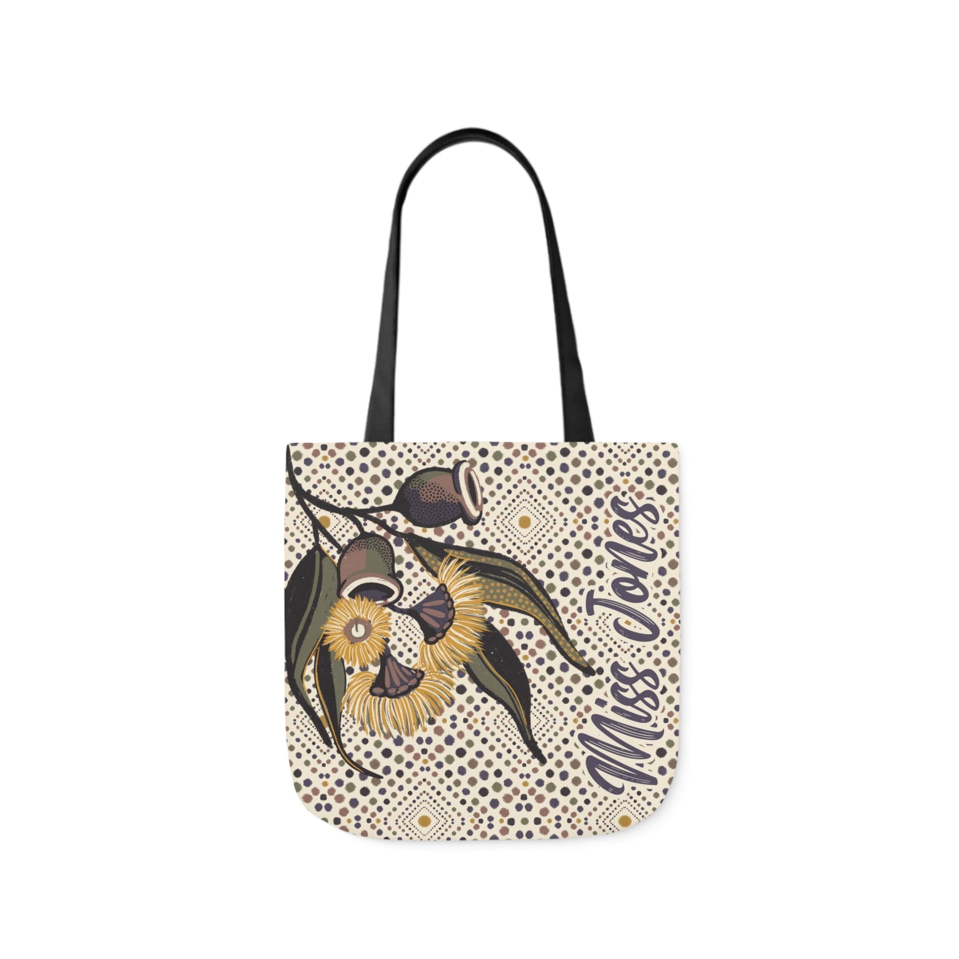 Canvas Tote Bag - Hand drawn artwork and personalised gift idea - Solei Designs