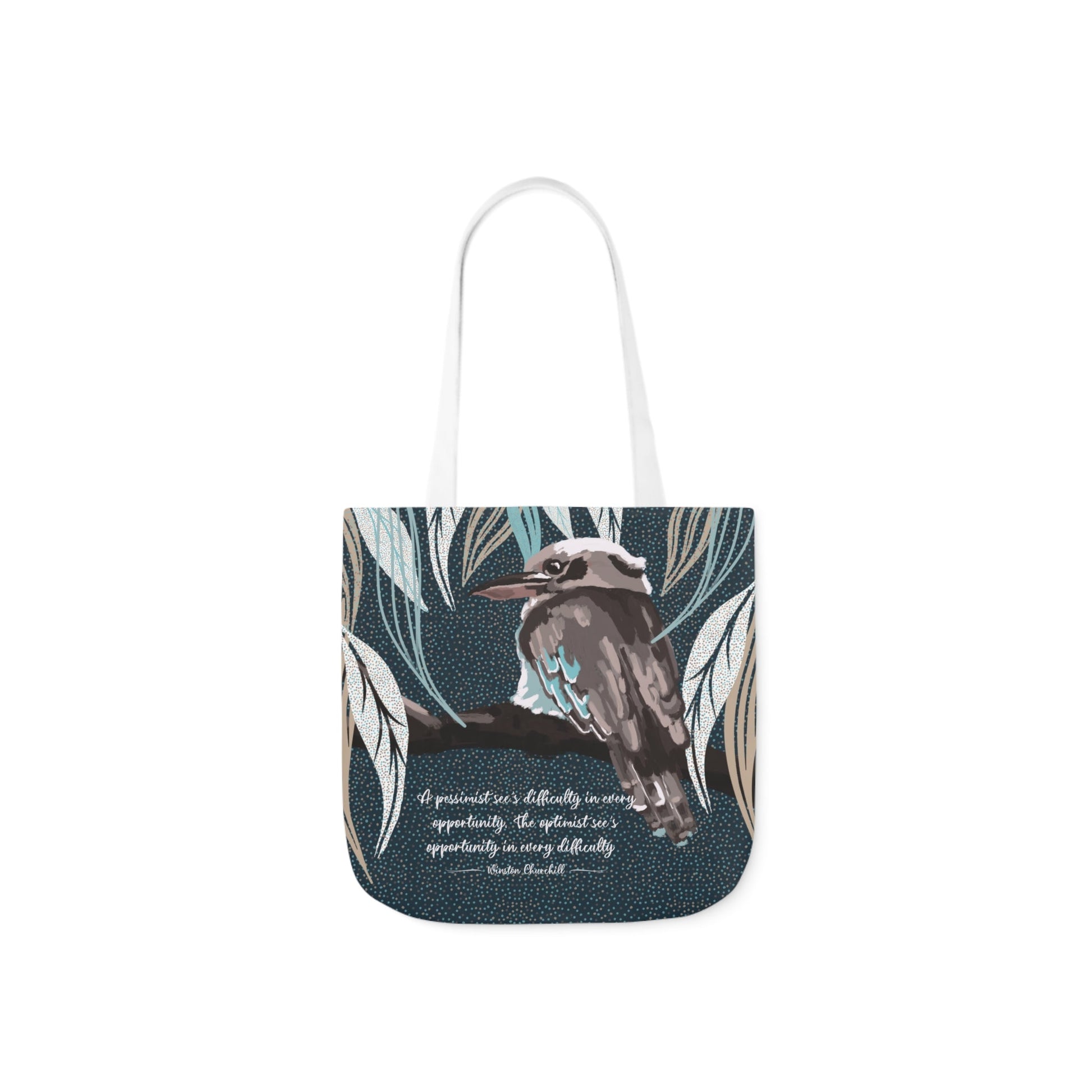 Canvas Tote Bag - Hand drawn artwork and personalised gift idea - Solei Designs