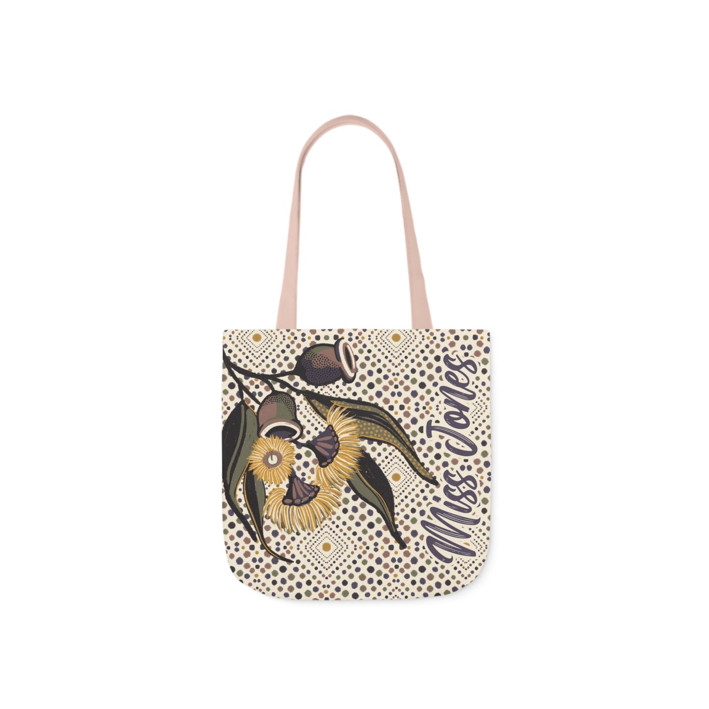 Canvas Tote Bag - Hand drawn artwork and personalised gift idea - Solei Designs