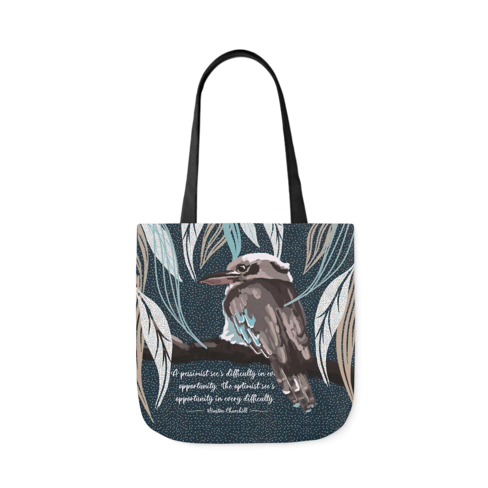 Canvas Tote Bag - Hand drawn artwork and personalised gift idea - Solei Designs