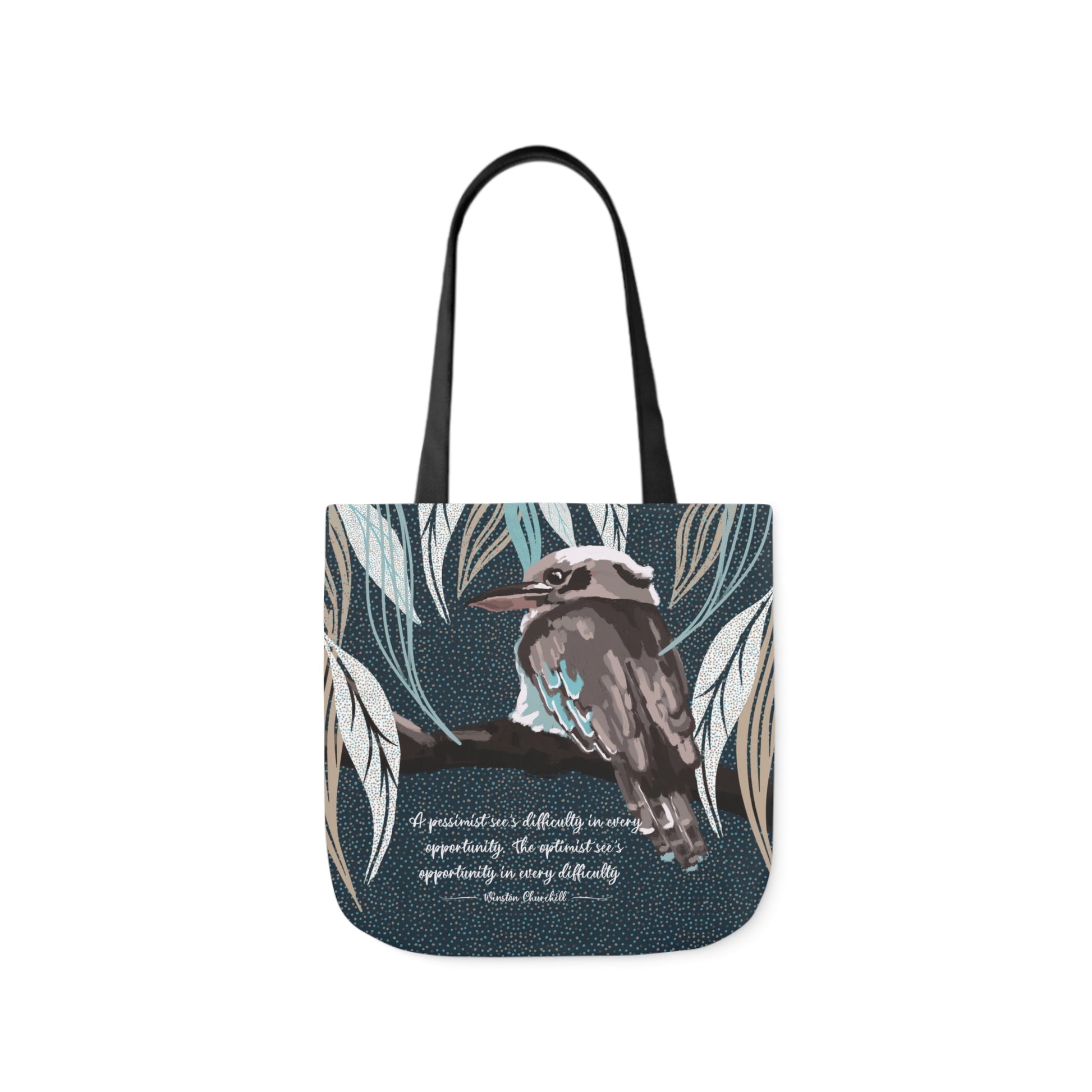 Canvas Tote Bag - Hand drawn artwork and personalised gift idea - Solei Designs