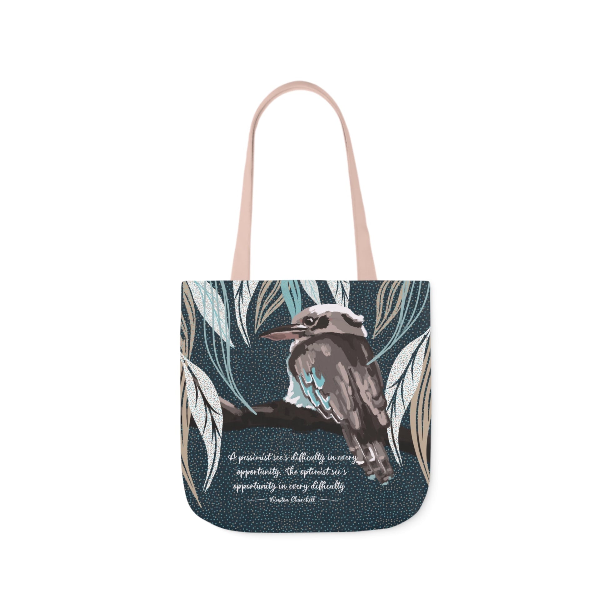 Canvas Tote Bag - Hand drawn artwork and personalised gift idea - Solei Designs