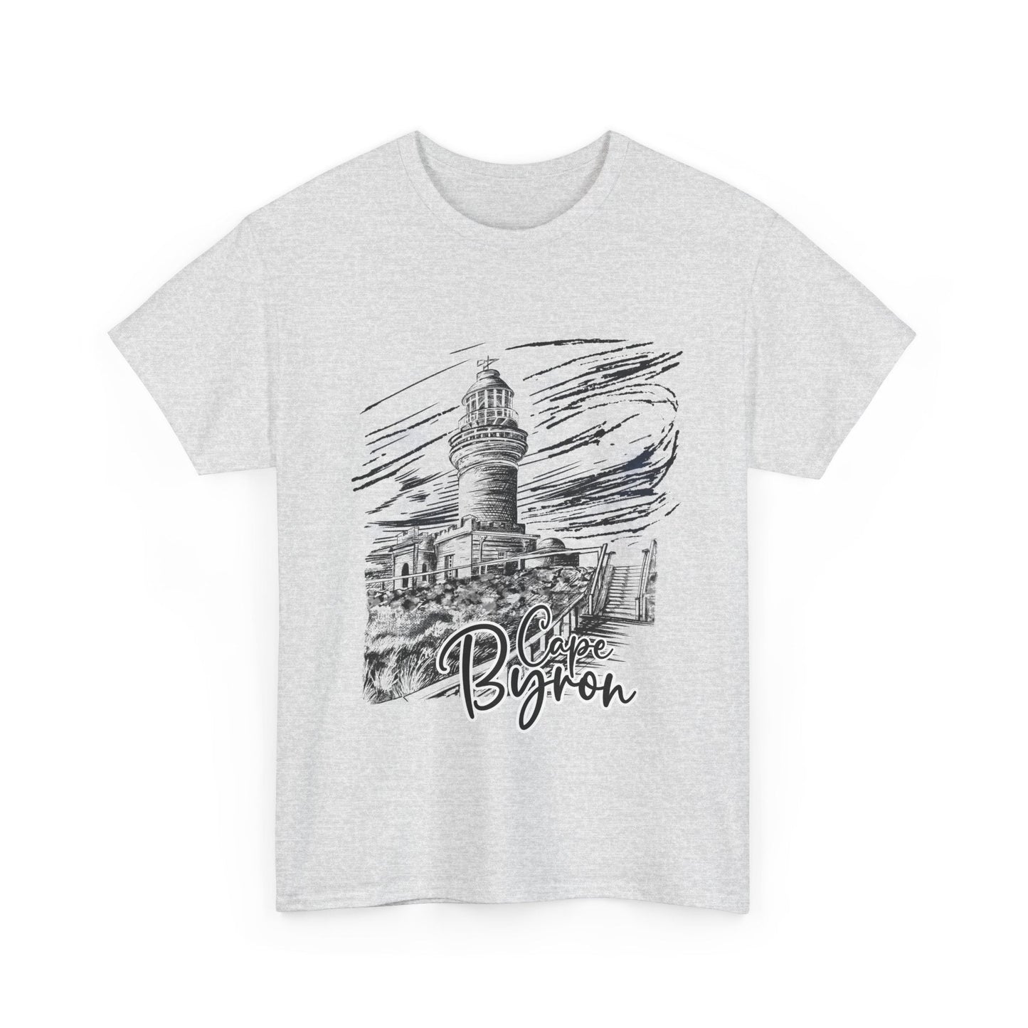 Cape Byron custom designed Australian souvenir t shirt - Solei Designs