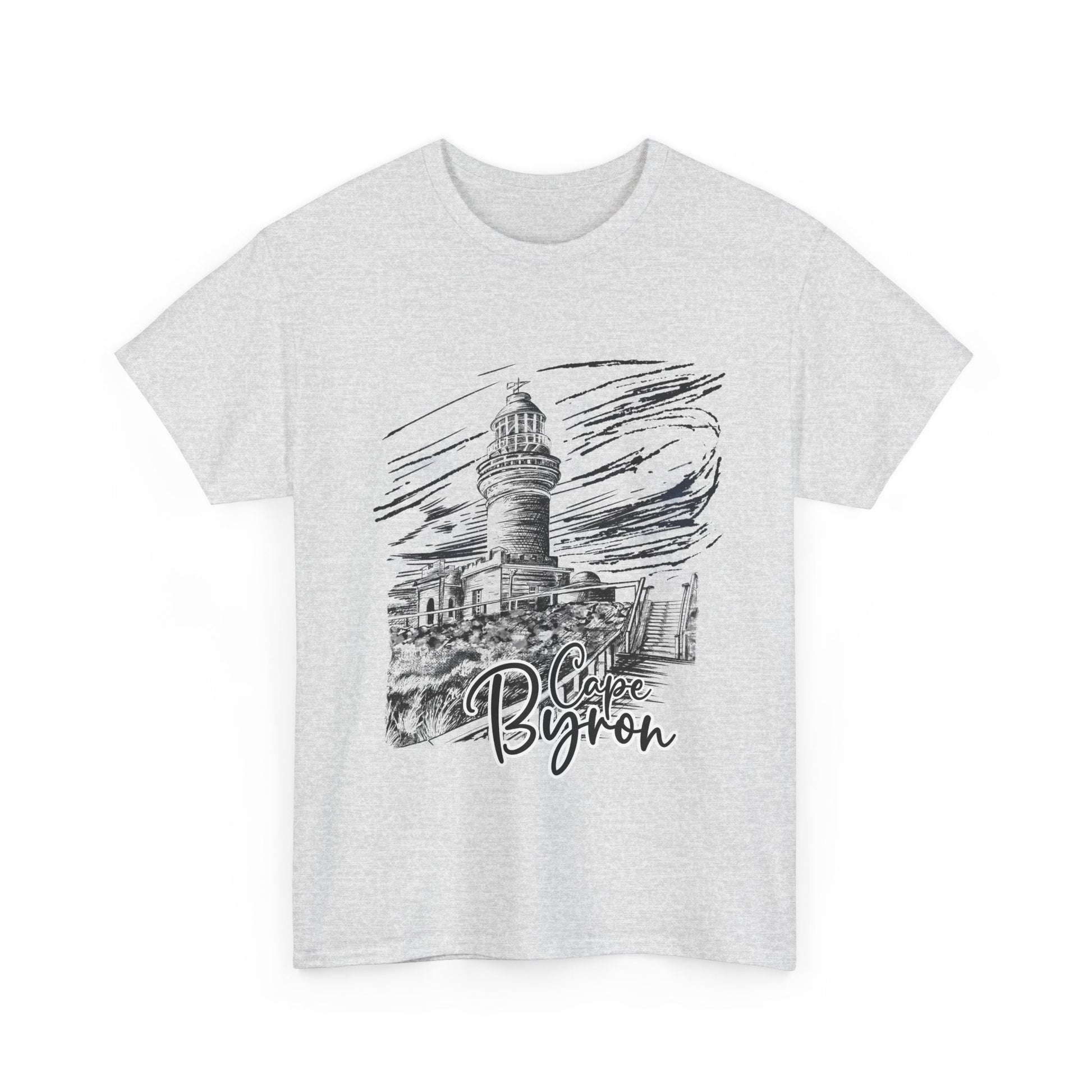Cape Byron custom designed Australian souvenir t shirt - Solei Designs