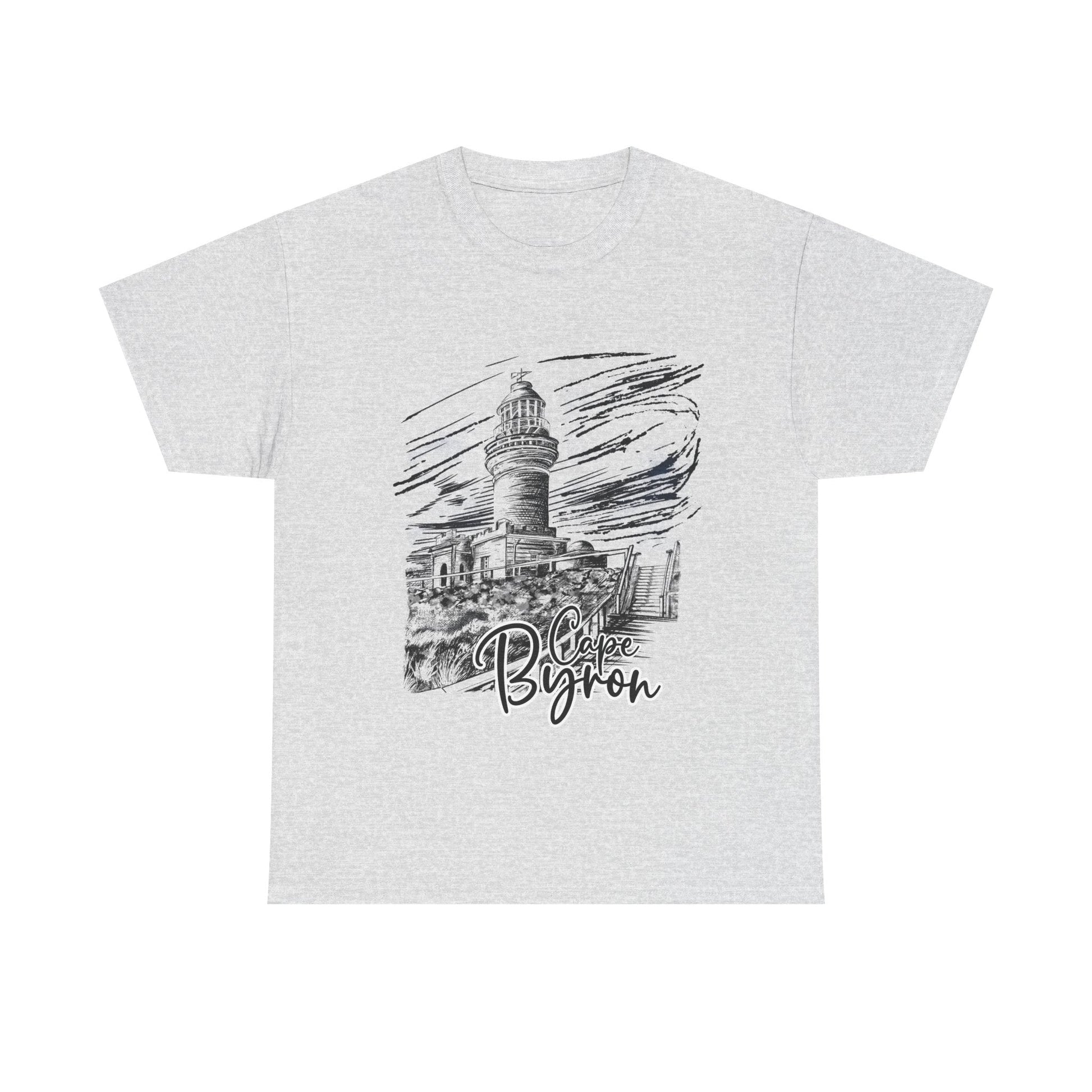 Cape Byron custom designed Australian souvenir t shirt - Solei Designs