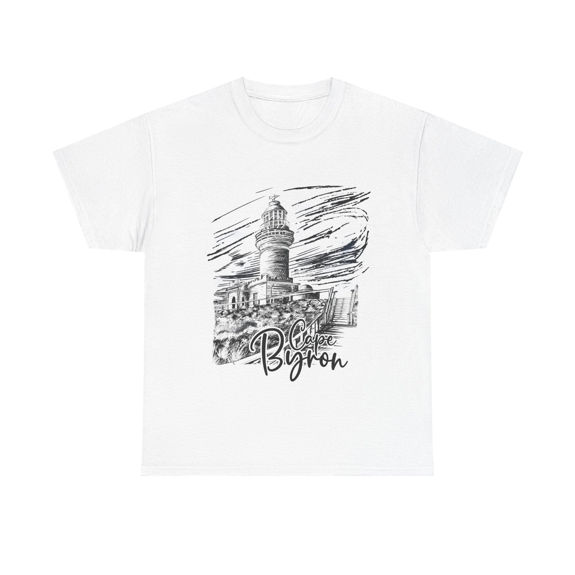 Cape Byron custom designed Australian souvenir t shirt - Solei Designs