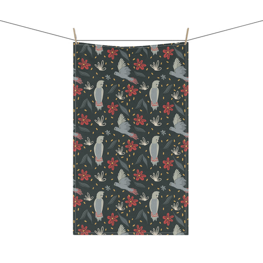 Cockatoo Print - 100% Cotton Kitchen Tea Towels from the Summer Daze Collection - Solei Designs