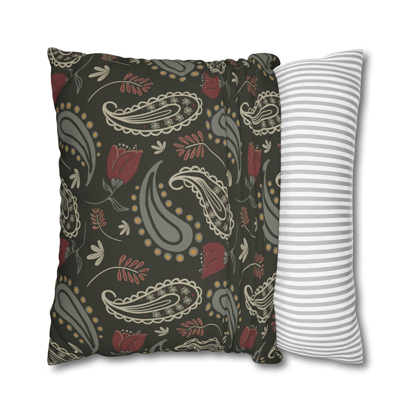 Country Cottage Design - Cushion with hand drawn artwork - Solei Designs