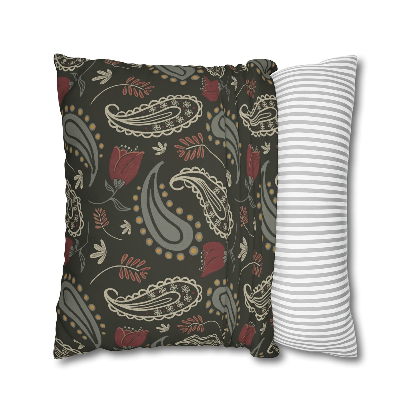 Country Cottage Design - Cushion with hand drawn artwork - Solei Designs