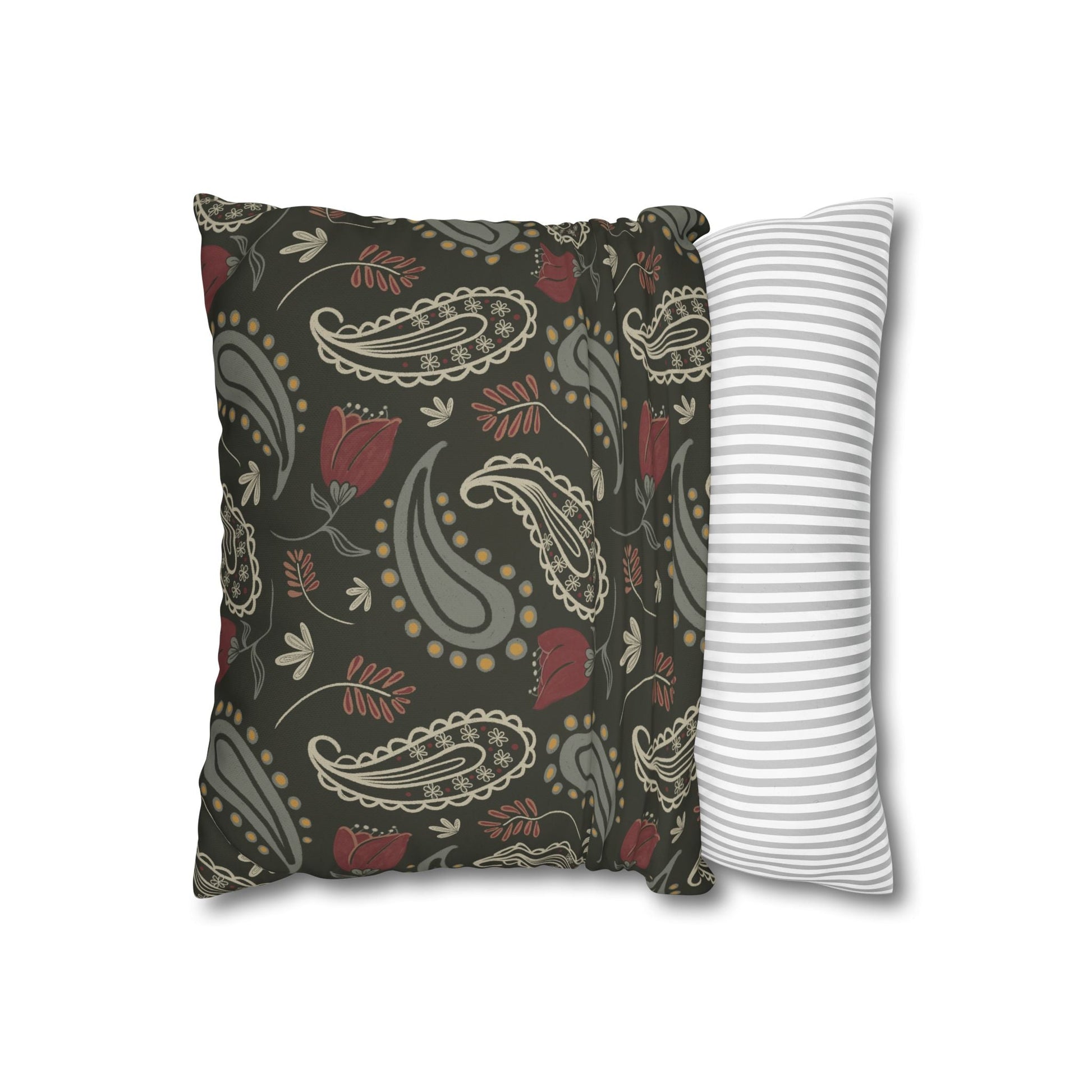Country Cottage Design - Cushion with hand drawn artwork - Solei Designs