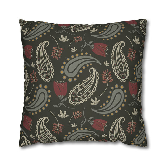 Country Cottage Design - Cushion with hand drawn artwork - Solei Designs