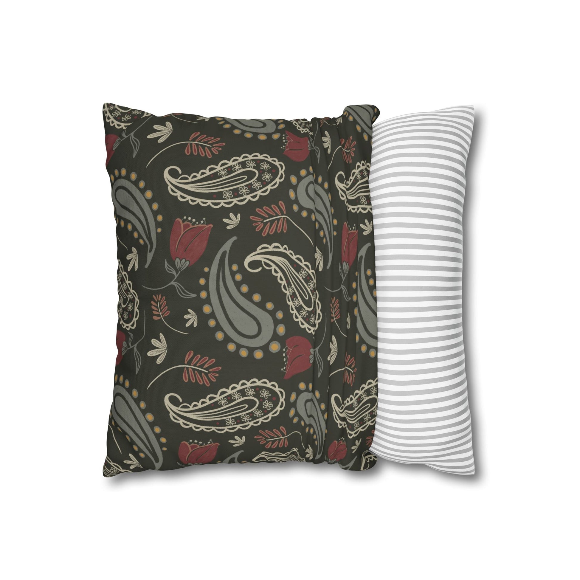 Country Cottage Design - Cushion with hand drawn artwork - Solei Designs