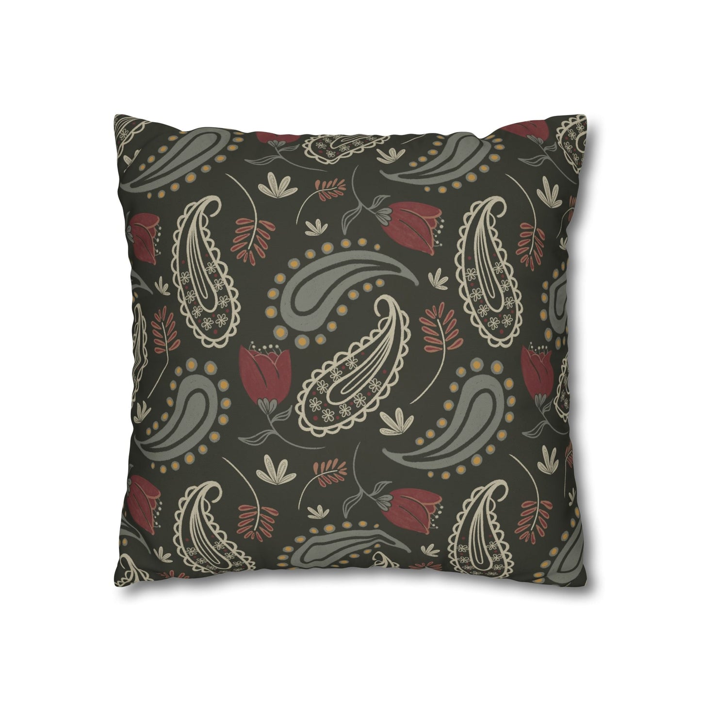 Country Cottage Design - Cushion with hand drawn artwork - Solei Designs