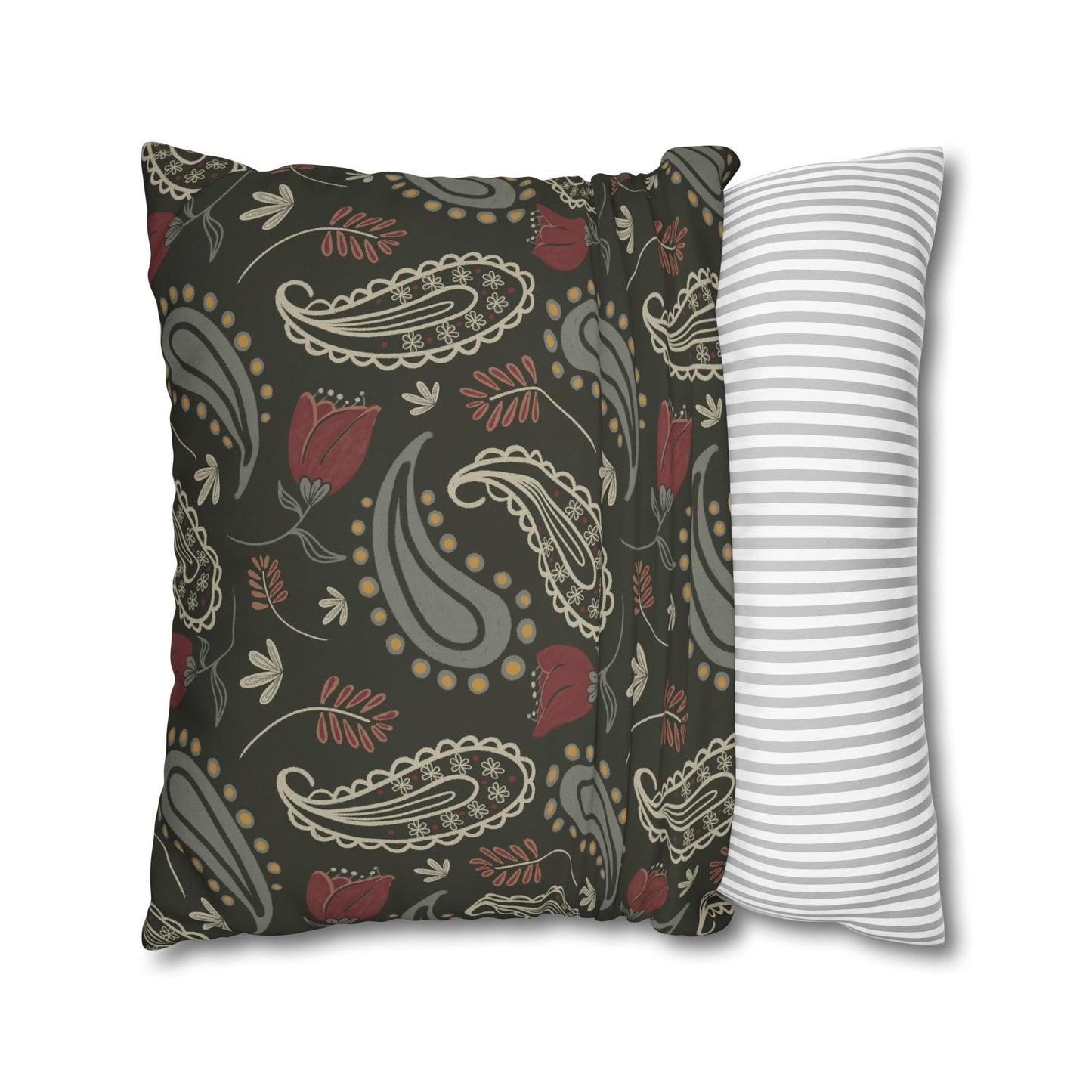 Country Cottage Design - Cushion with hand drawn artwork - Solei Designs